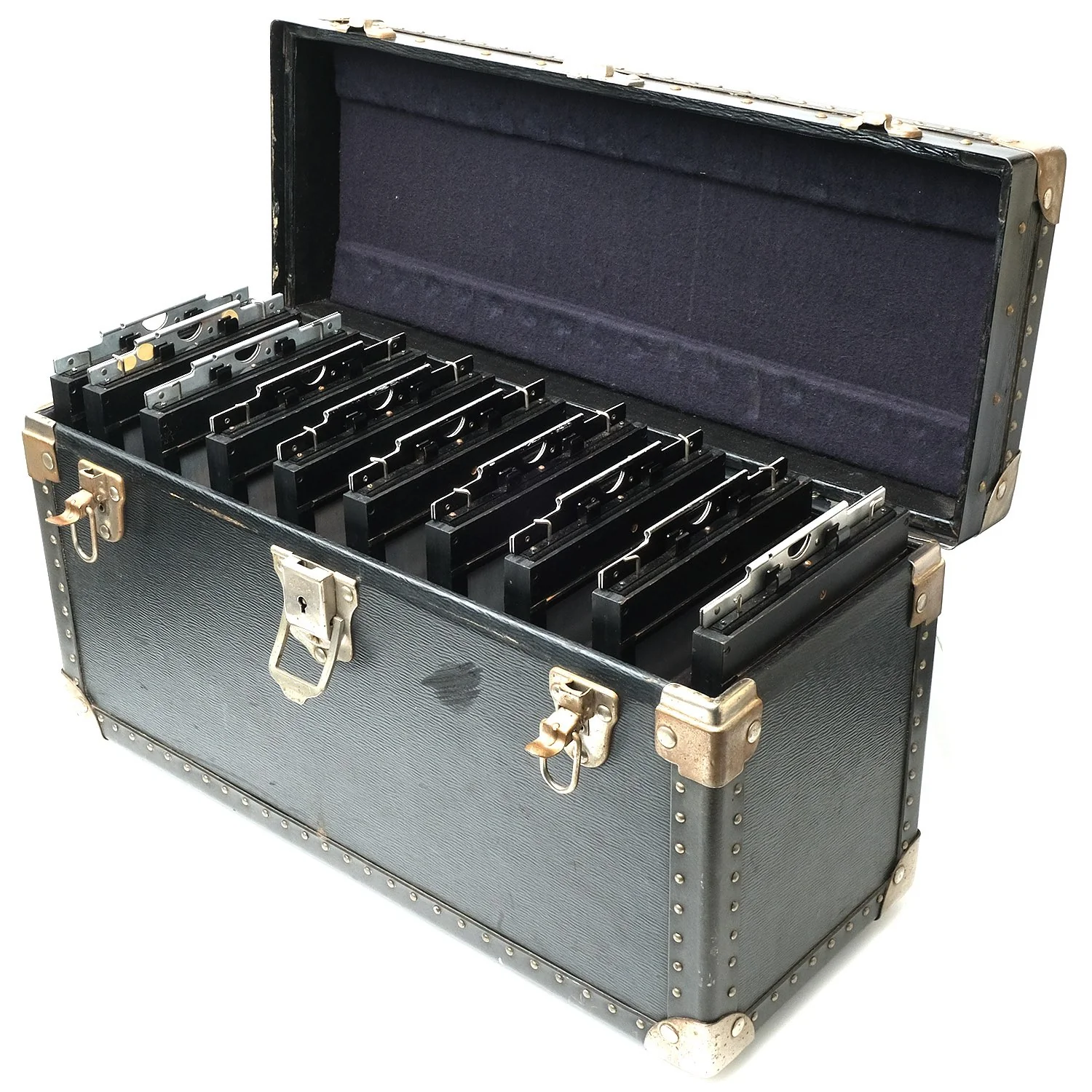 Agfa 5x7 Glass Plate Holders x10, Case (9) - Image 3