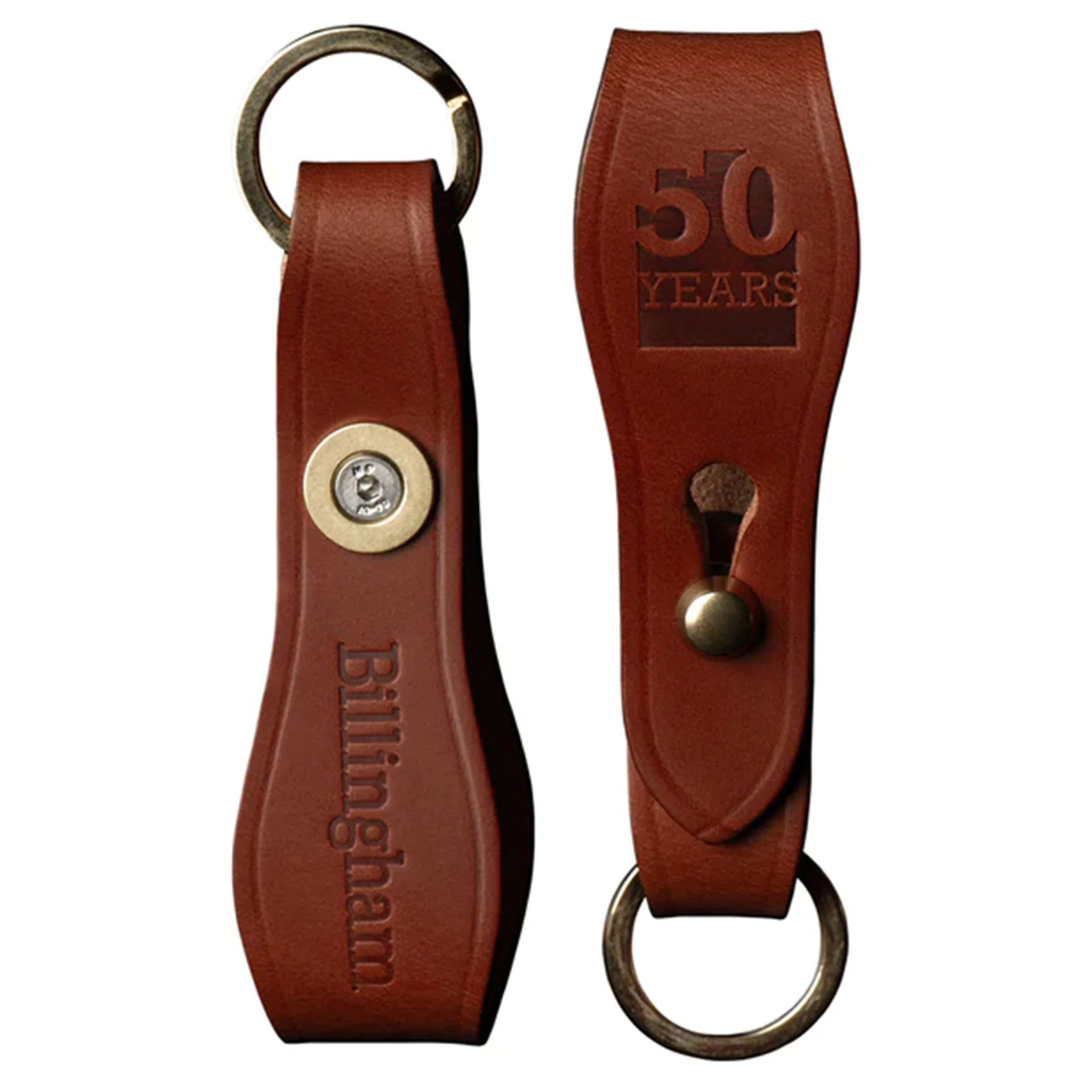 Billingham 50th Belt Key Fob - Tan - Image 3