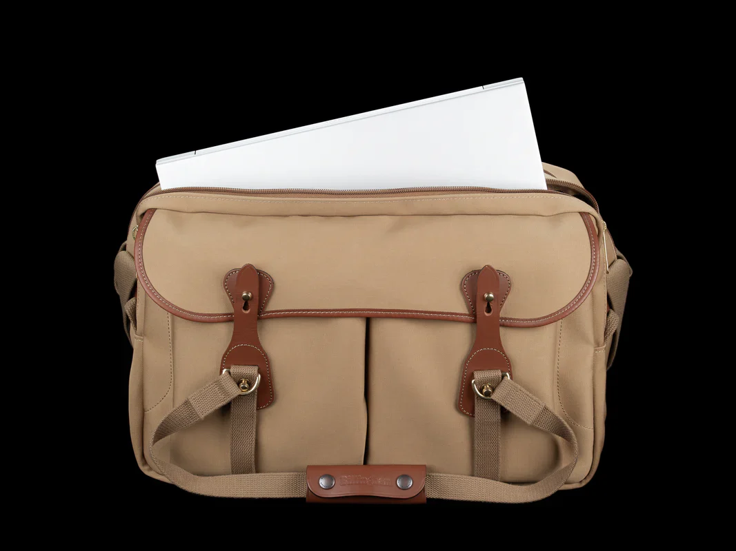 Billingham 555 Mark II Khaki Canvas / Tan Leather - Image 3