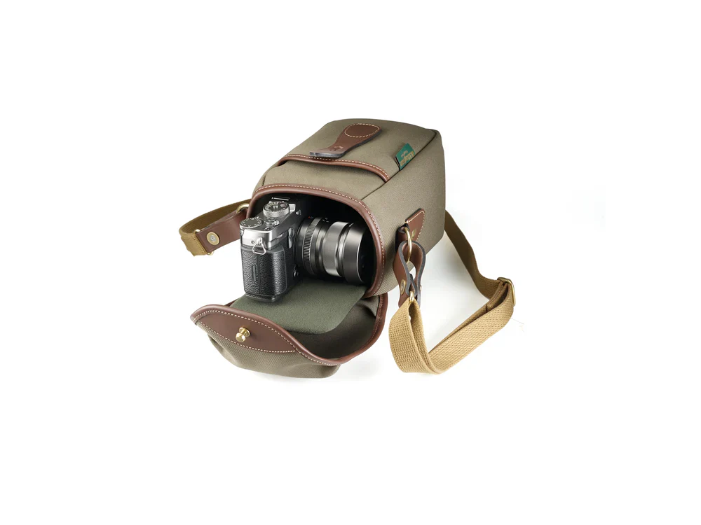 Billingham 72 Bag Khaki Canvas / Tan Leather - Image 3