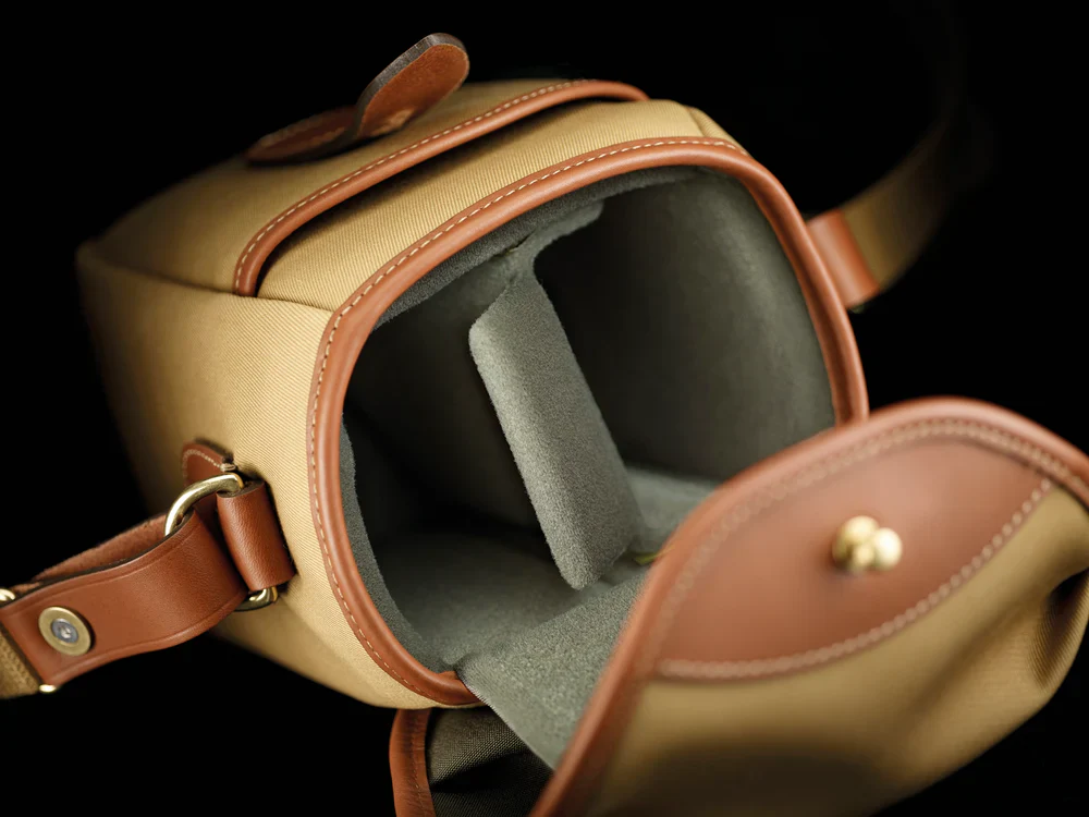 Billingham 72 Bag Khaki Canvas / Tan Leather - Image 4