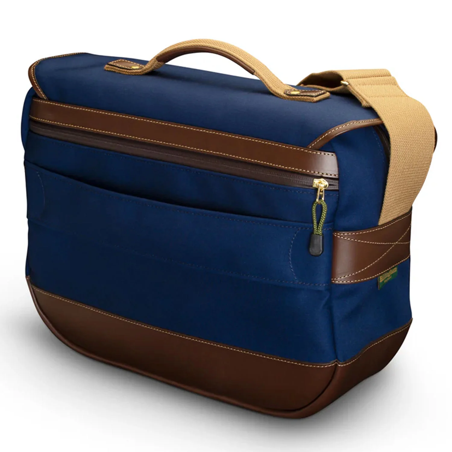 Billingham Eventer Mk II Navy Canvas / Chocolate Leather - Image 2