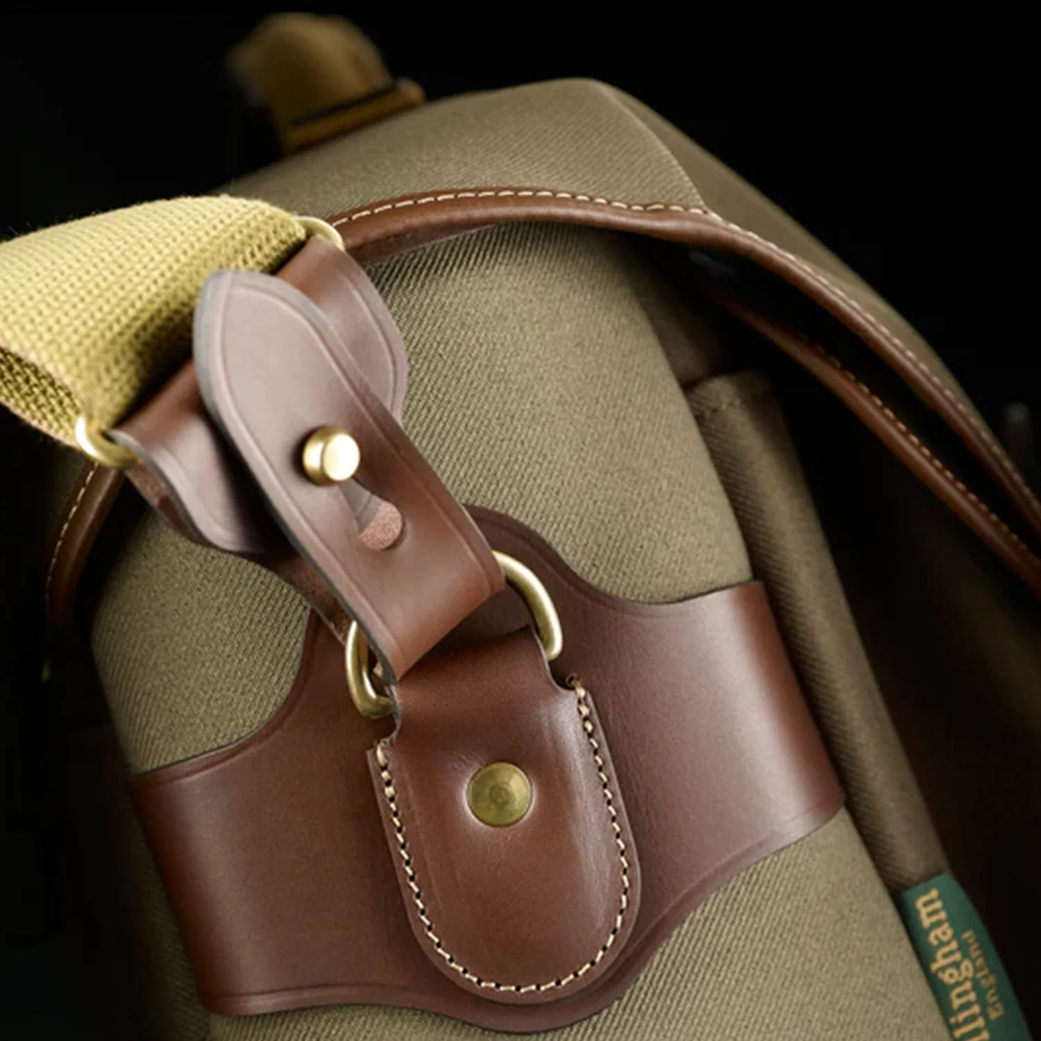 Billingham H1 Sling 50mm - Khaki/chocolate - Image 2