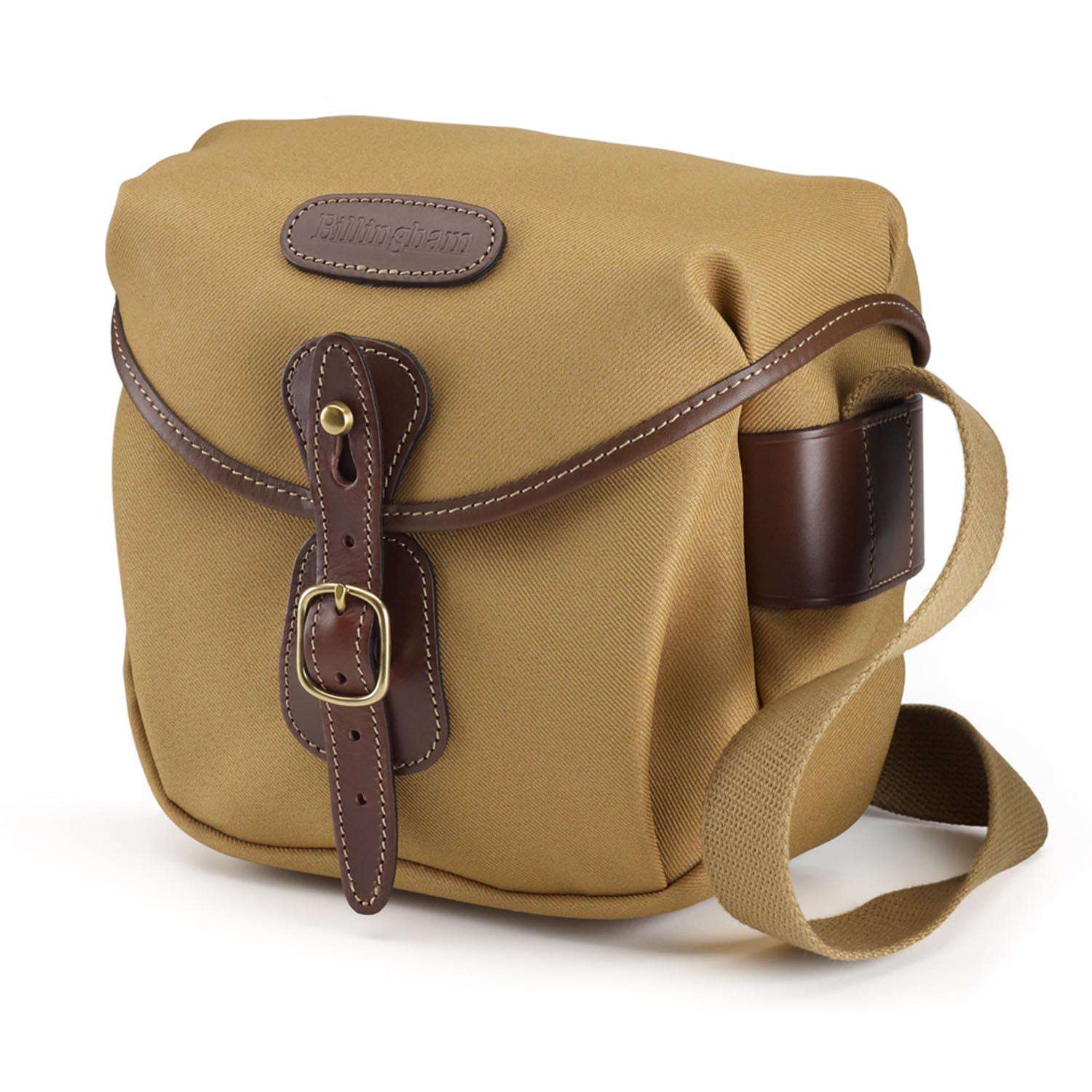 Billingham Hadley Digital Camera Bag - Khaki Fibrenyte / Chocolate Leather