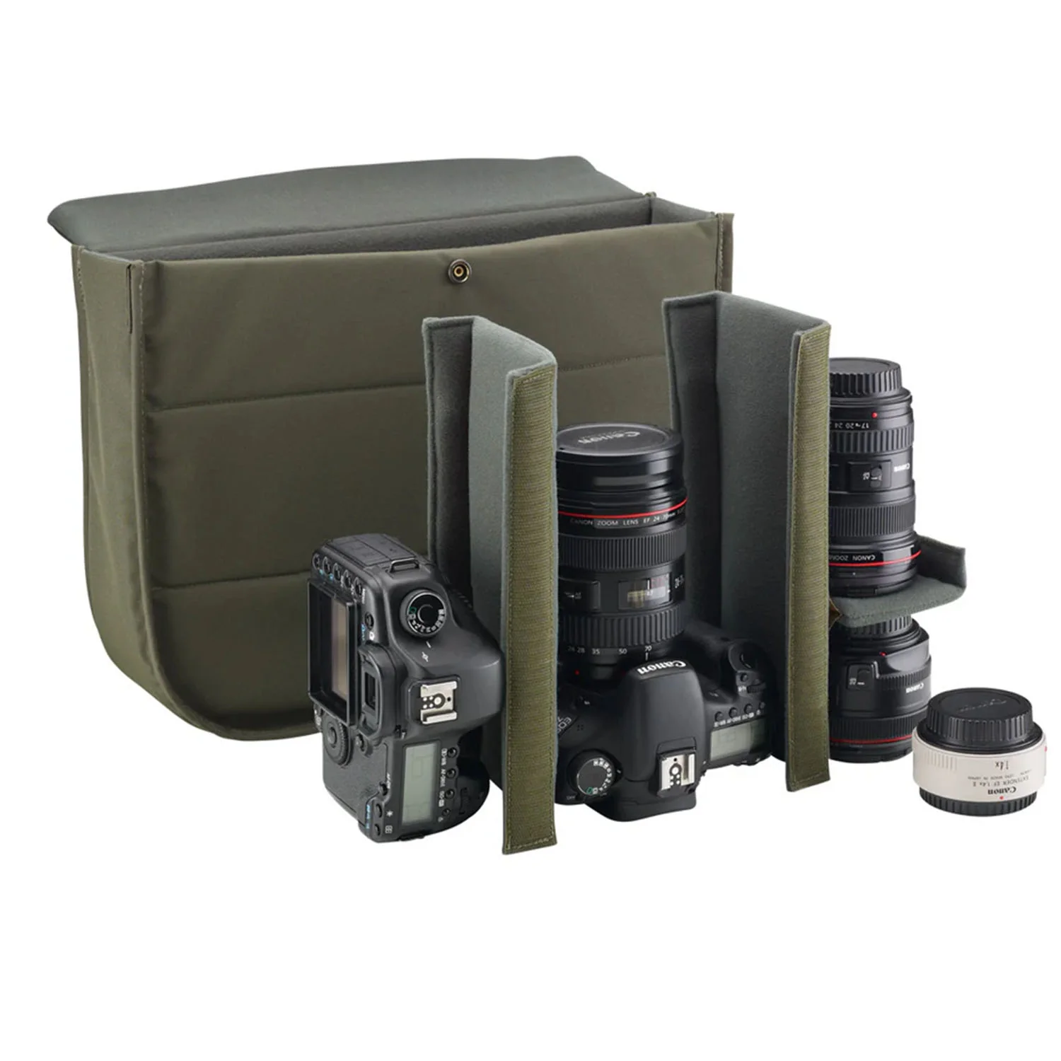 Billingham Hadley Large Camera Bag - Black Fibrenyte / Black Leather - Image 5
