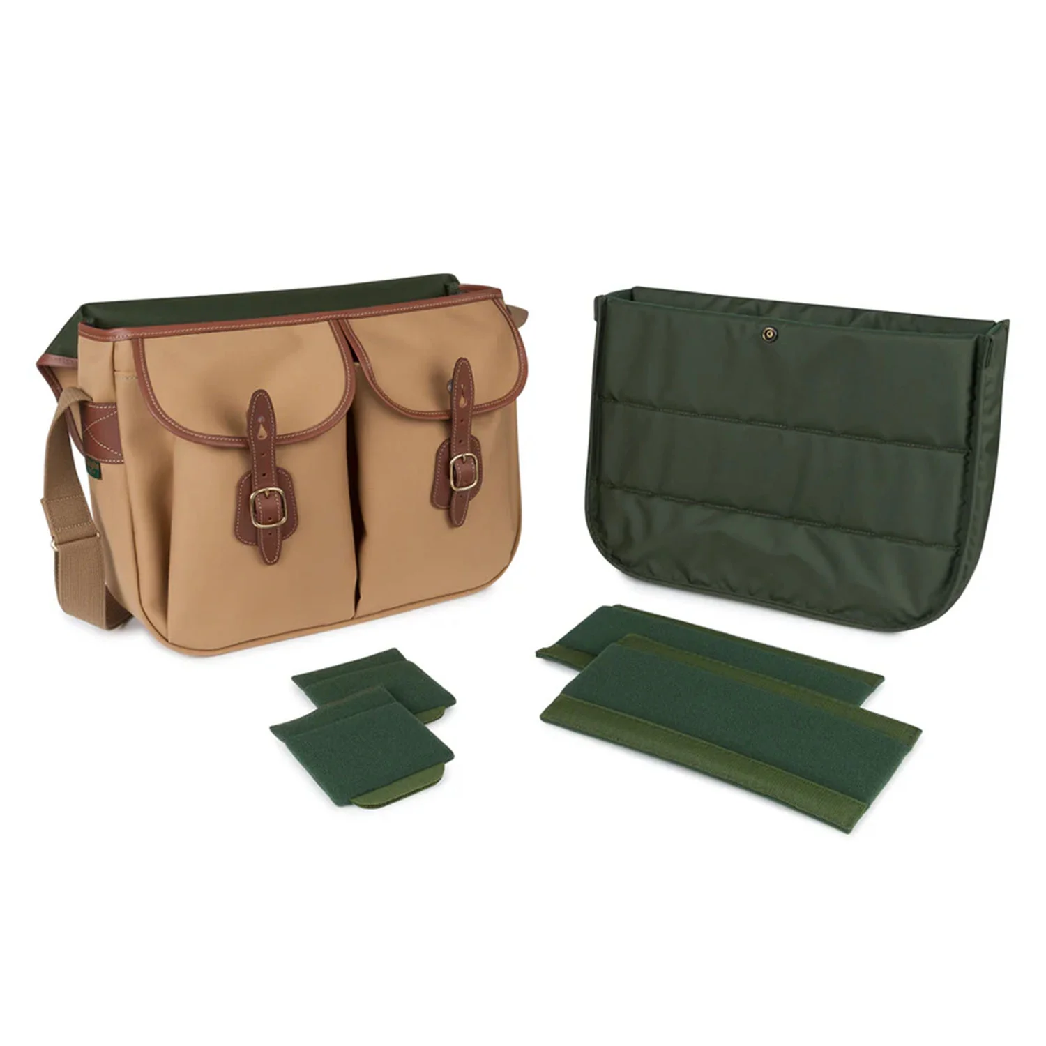 Billingham Hadley Large Camera Bag - Black Fibrenyte / Black Leather - Image 6