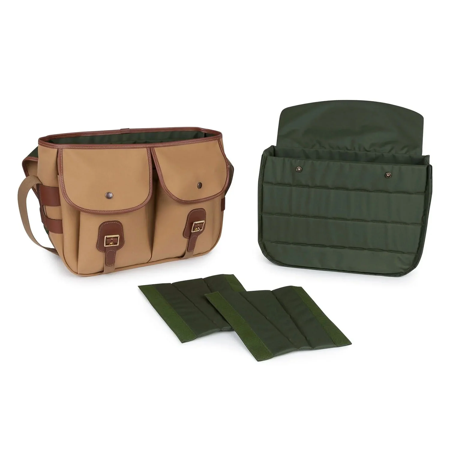 Billingham Hadley Large Pro - Black Canvas / Tan Leather - Image 3