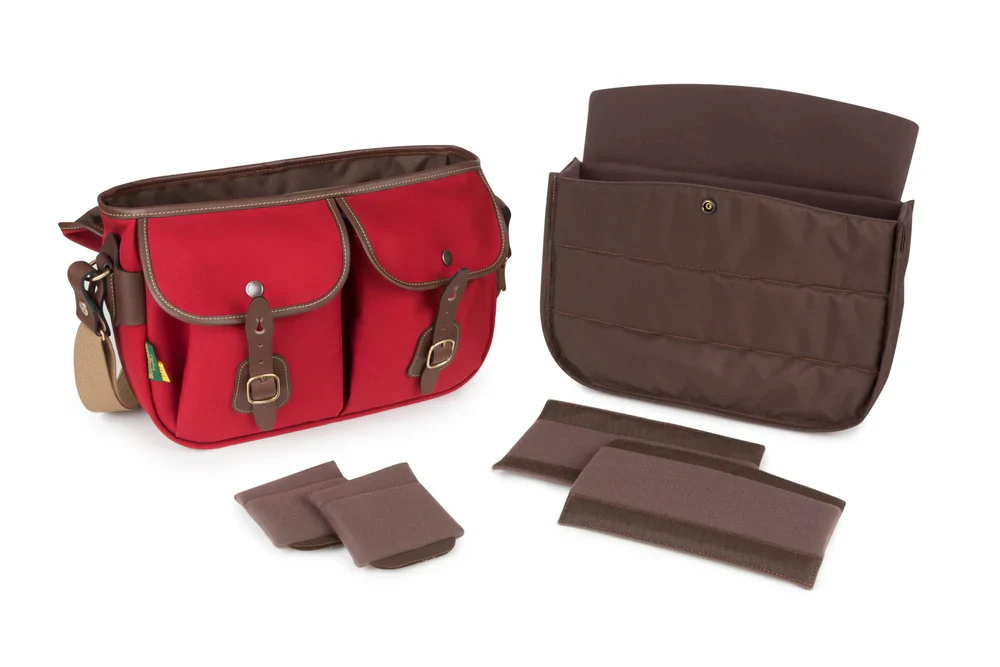 Billingham Hadley Pro 2020 Burgundy Canvas / Chocolate Leather - Image 2