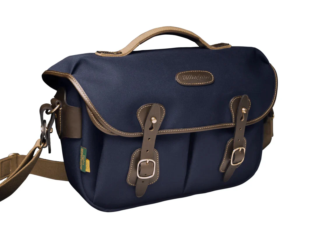 Billingham Hadley Pro 2020 Navy Canvas / Chocolate Leather