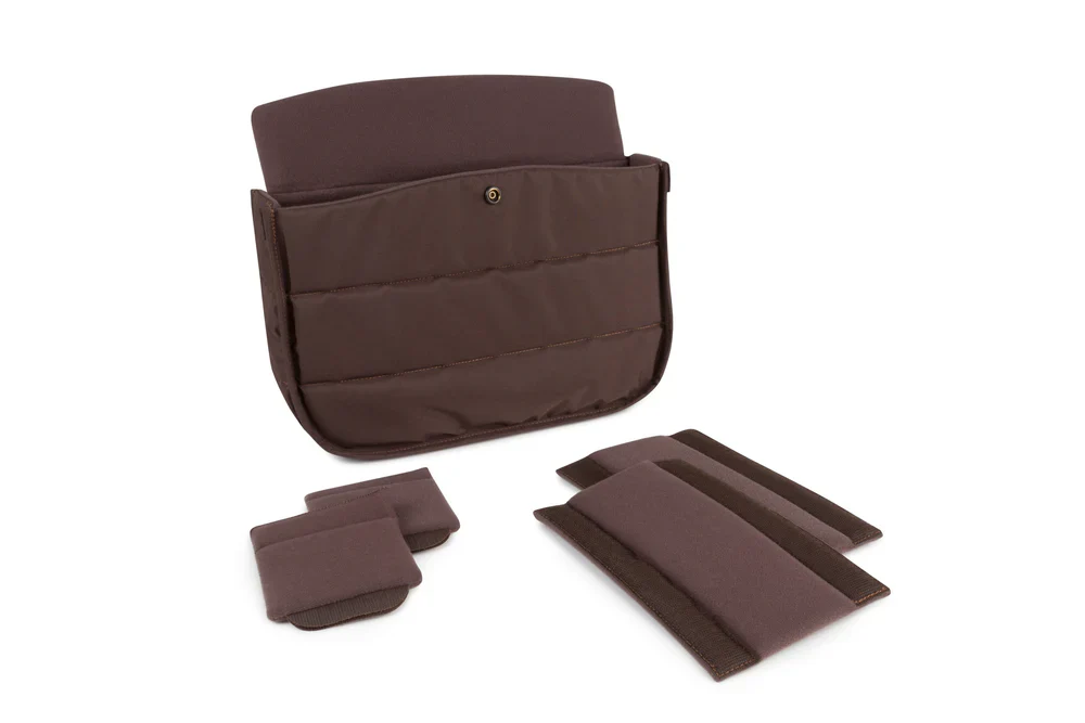 Billingham Hadley Pro 2020 Navy Canvas / Chocolate Leather - Image 3