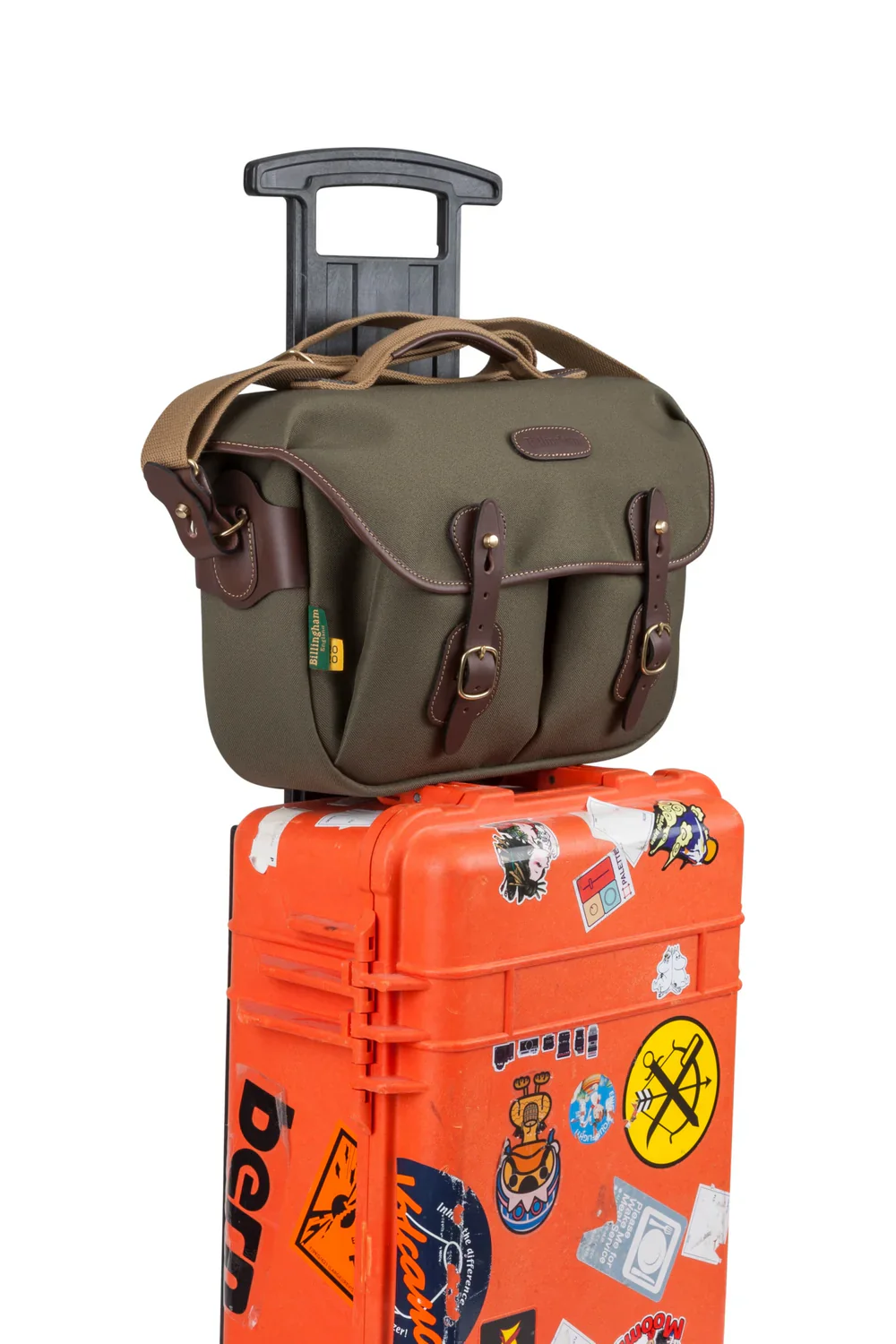 Billingham Hadley Pro 2020 Camera Bag Sage Fibrenyte / Black Leather - Image 3
