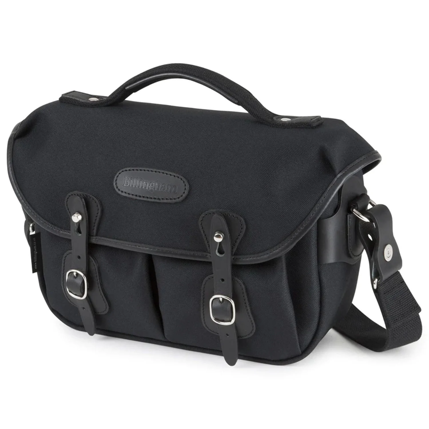 Billingham Hadley Small Pro Black Fibrenyte / Black Leather