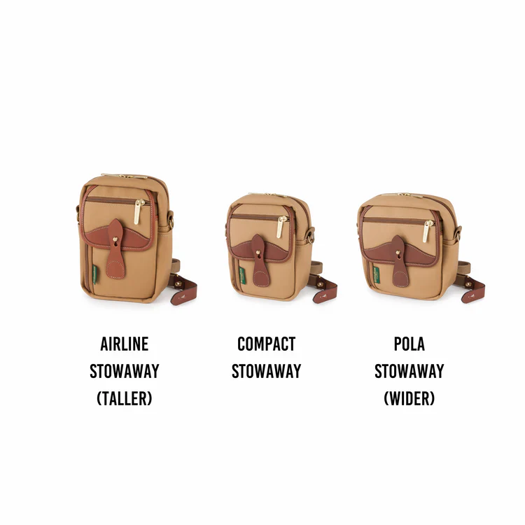 Billingham Pola Stowaway - Khaki Canvas / Tan Leather - Image 6