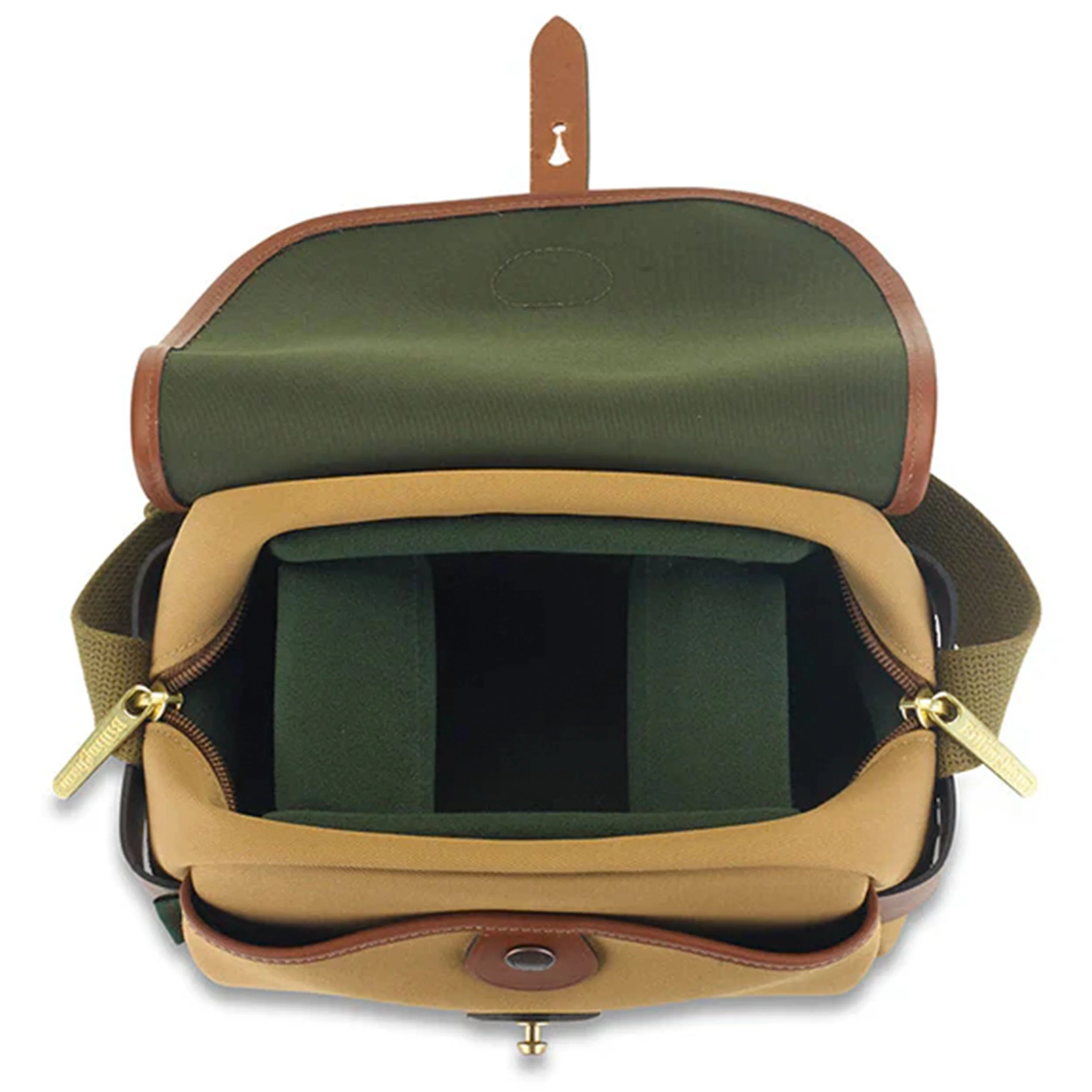 Billingham S2 Khaki Canvas / Tan Leather - Image 4