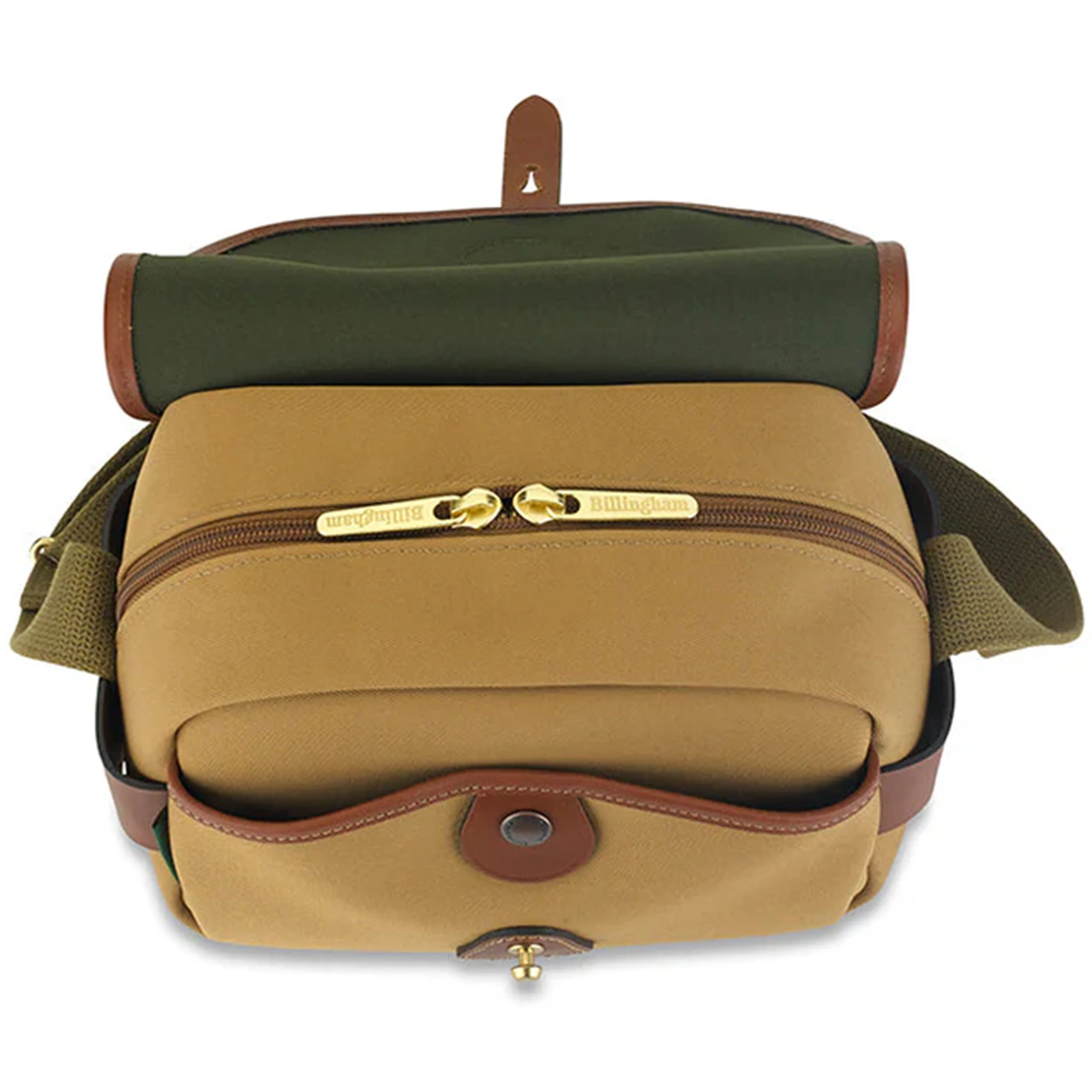 Billingham S2 Navy / Chocolate Leather - Image 3