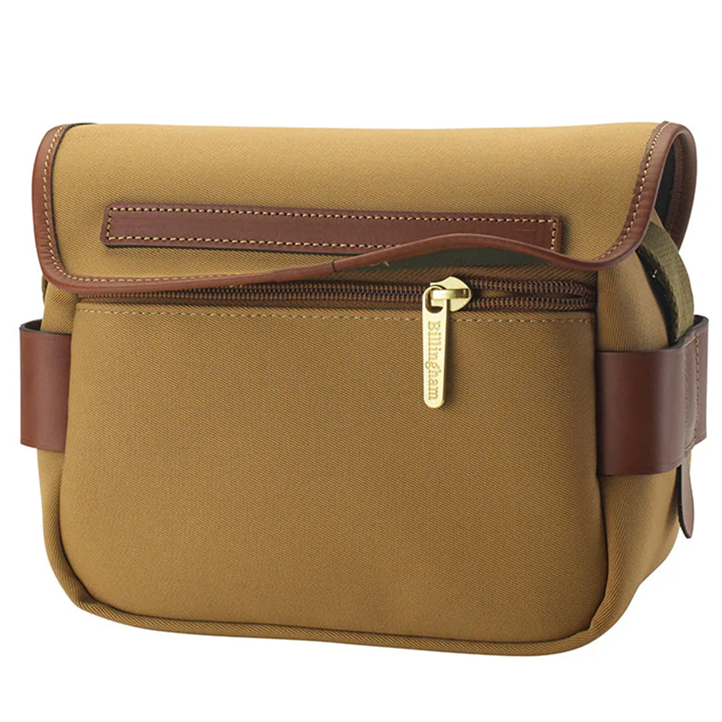 Billingham S2 Navy / Chocolate Leather - Image 4