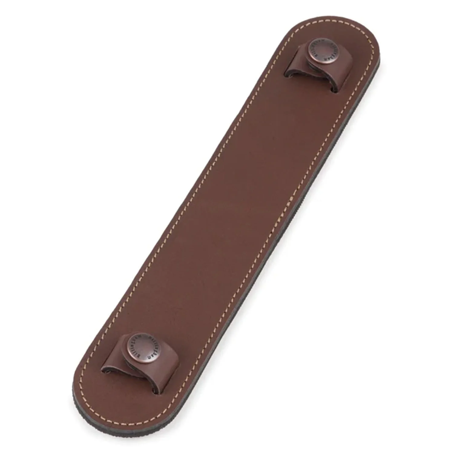 Billingham SP10 Shoulder Pad - Chocolate Leather / Antique Studs