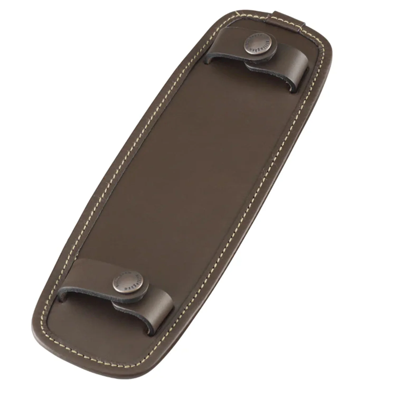 Billingham SP-50 Shoulder Pad - Chocolate Leather / Antique Studs