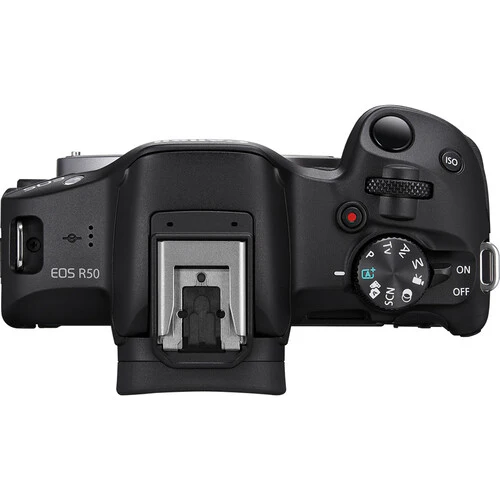 Canon EOS R50 w/ 18-45mm & 55-210mm - Black - Image 5