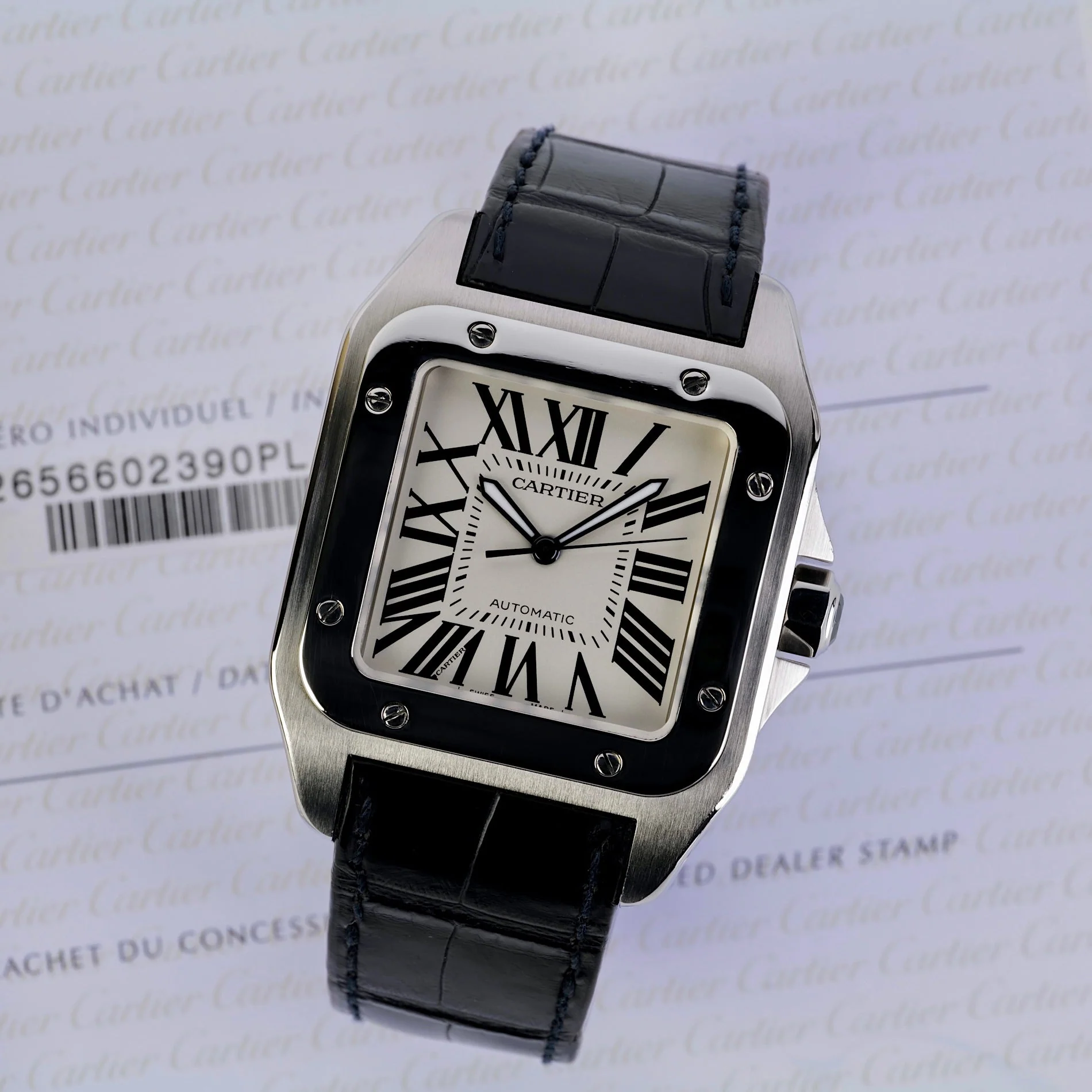 Cartier Santos 100 Reference w20073x8 602390PL
