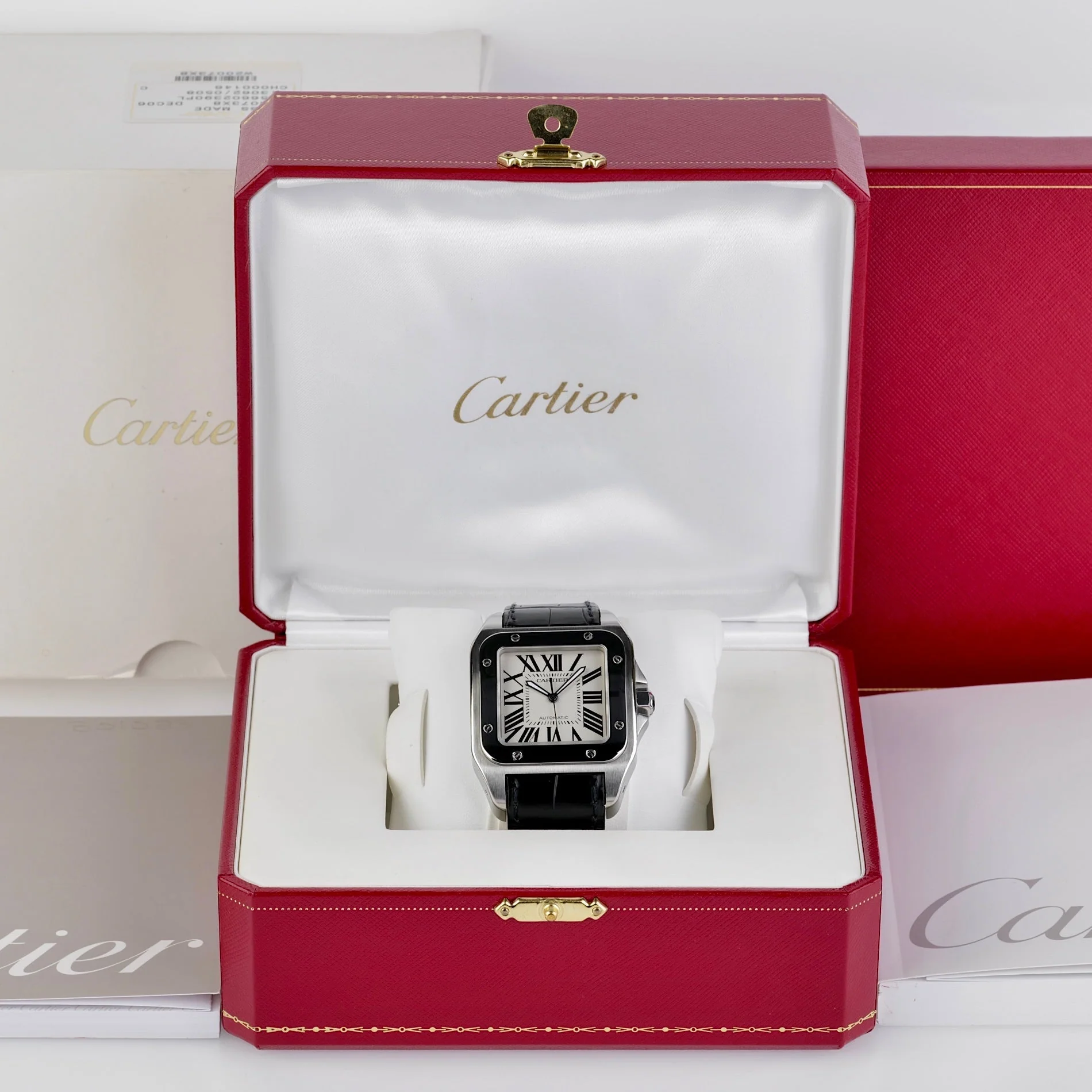 Cartier Santos 100 Reference w20073x8 602390PL - Image 4