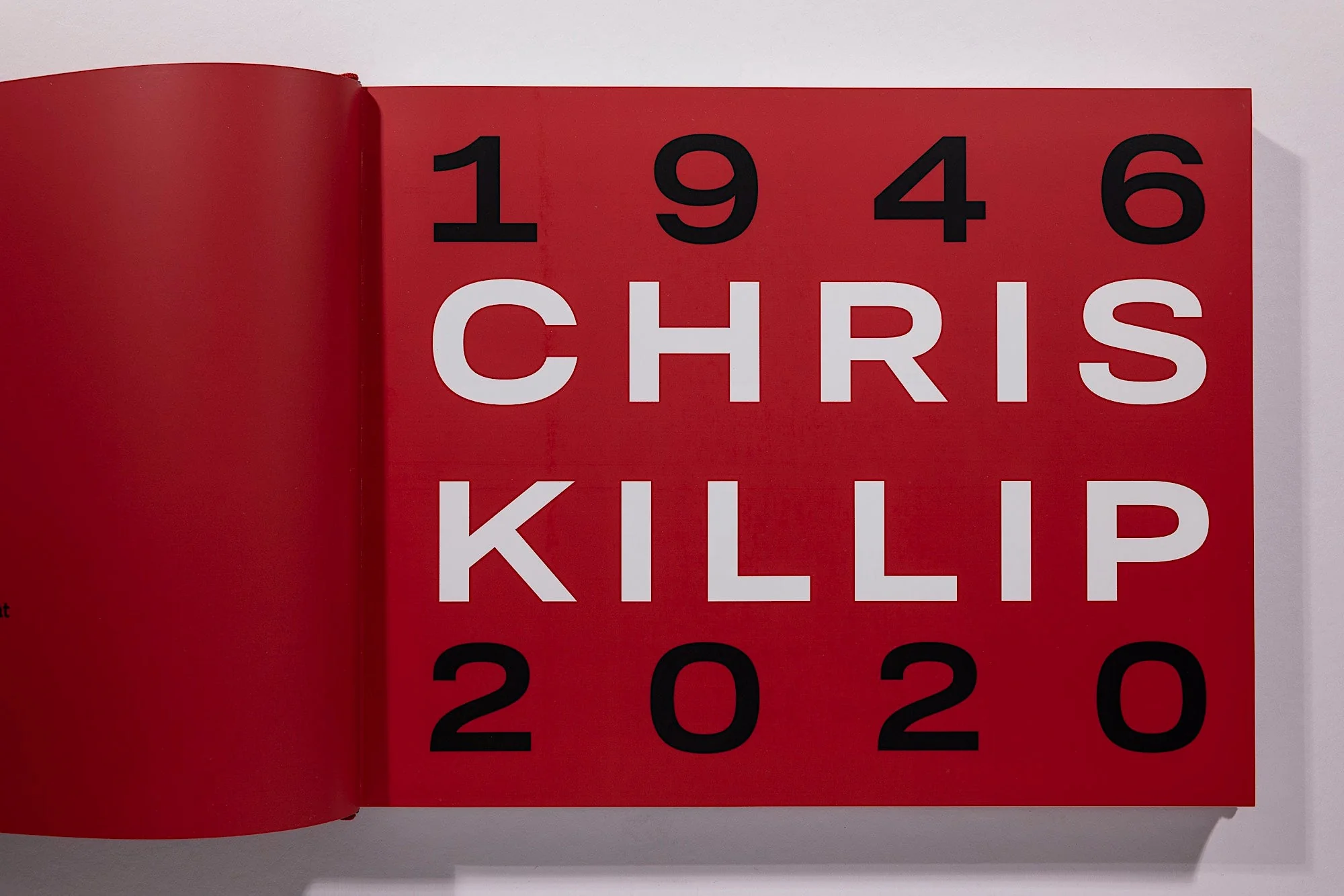 Chris Killipp, Retrospective, Red Cover - Image 2