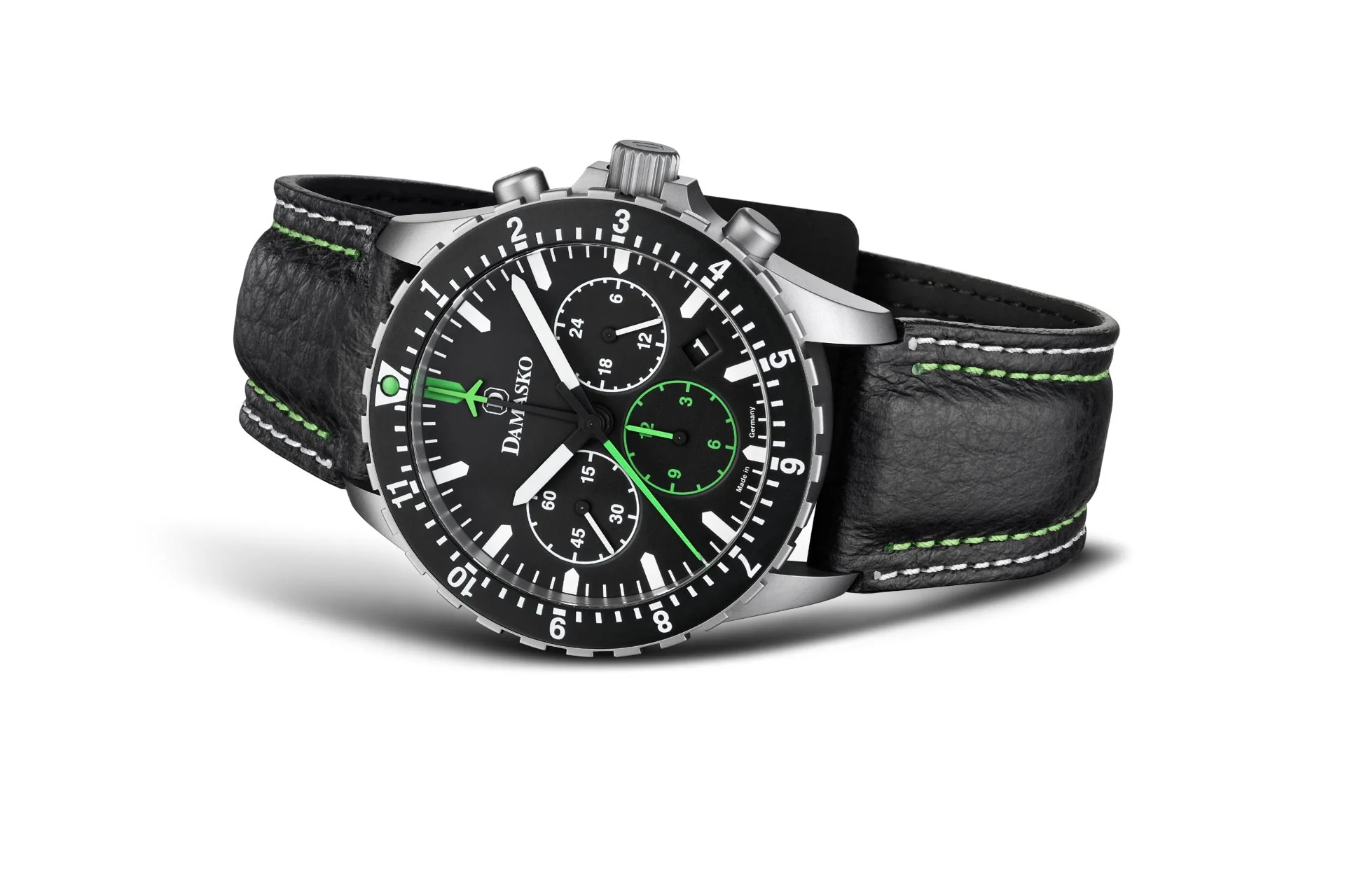 Damasko DC86 - White - Matte - Steel Bracelet w/ Manufactory 10mm Adjustable Clasp - Image 9