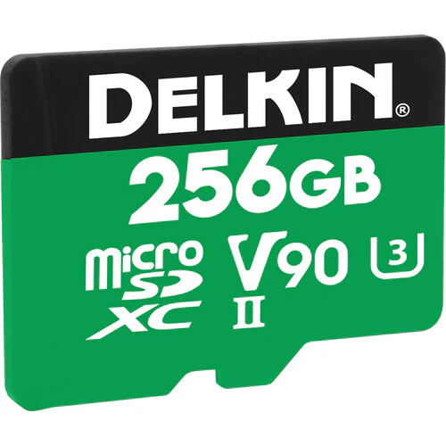 Delkin 256GB Micro SD UHS-II - Image 2