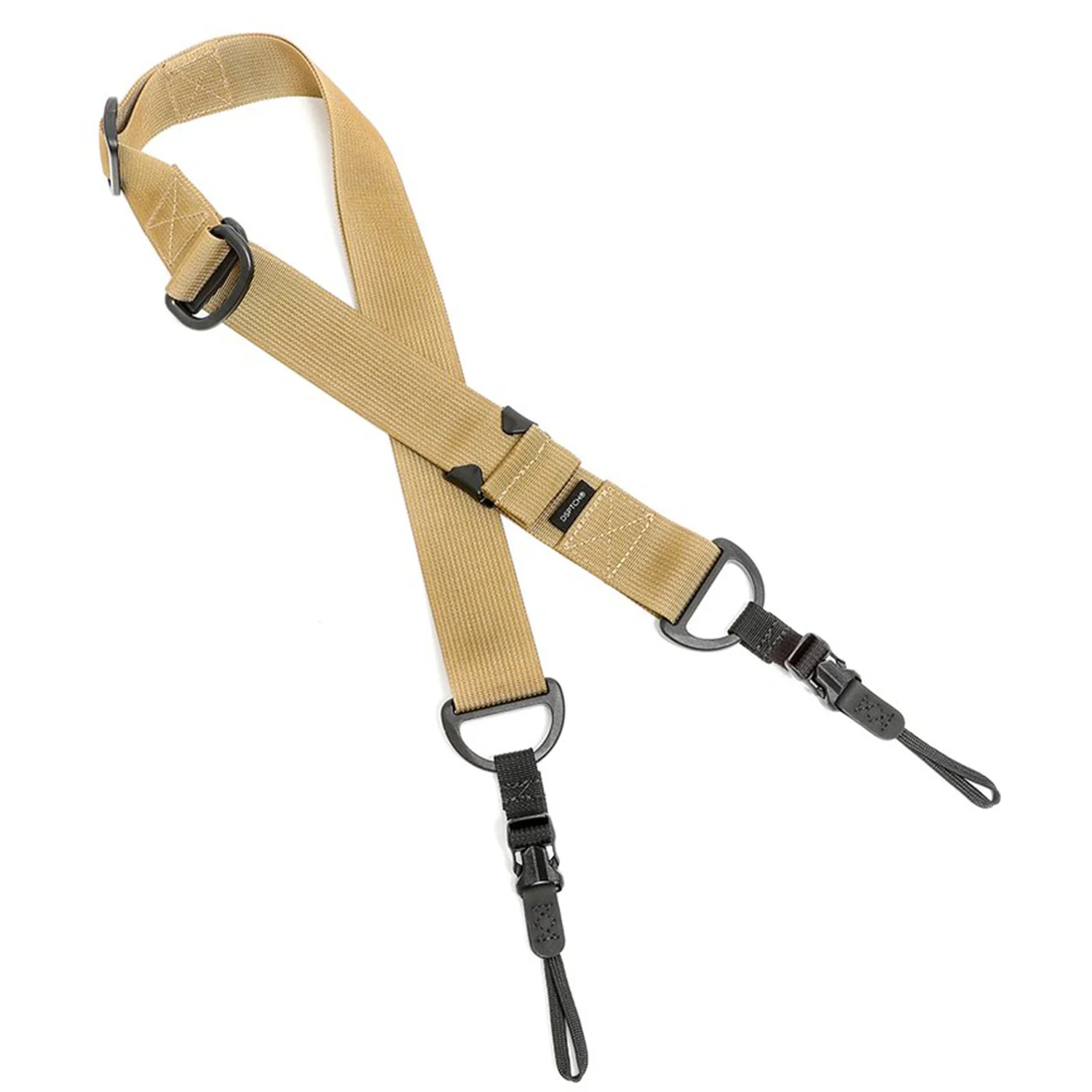 DSPTCH 1.5" Quick Adjust Camera Sling Strap - Coyote