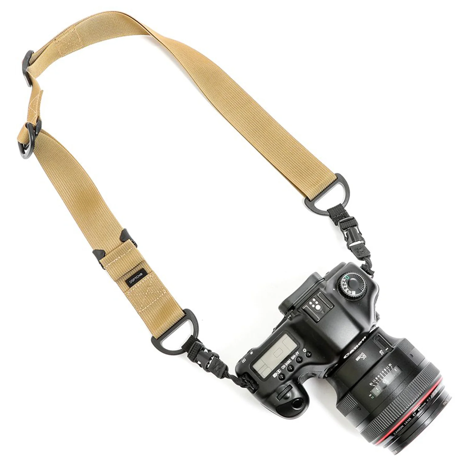 DSPTCH 1.5" Quick Adjust Camera Sling Strap - Coyote - Image 2