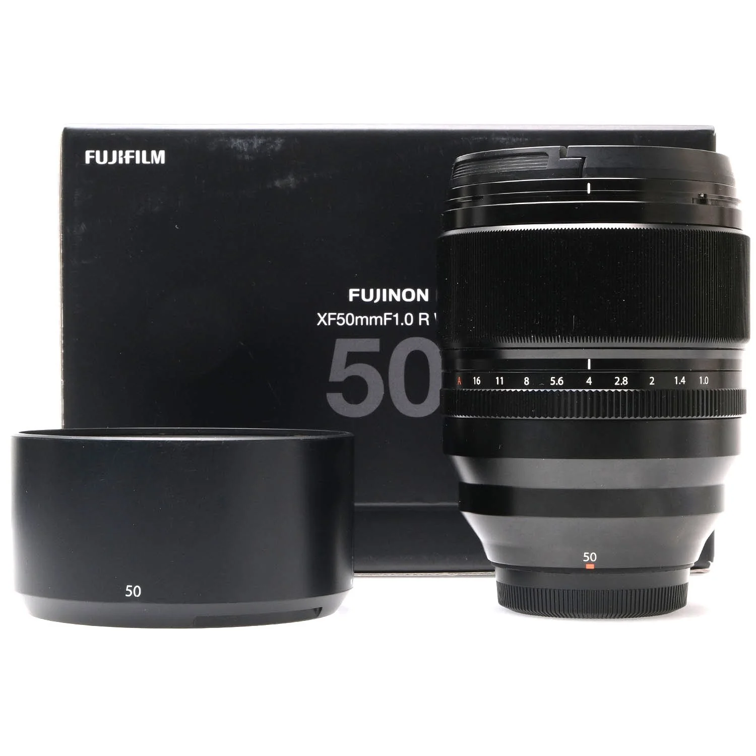 Fujifilm XF 50mm f1 R WR, Black, Boxed 16A00449 - Image 8