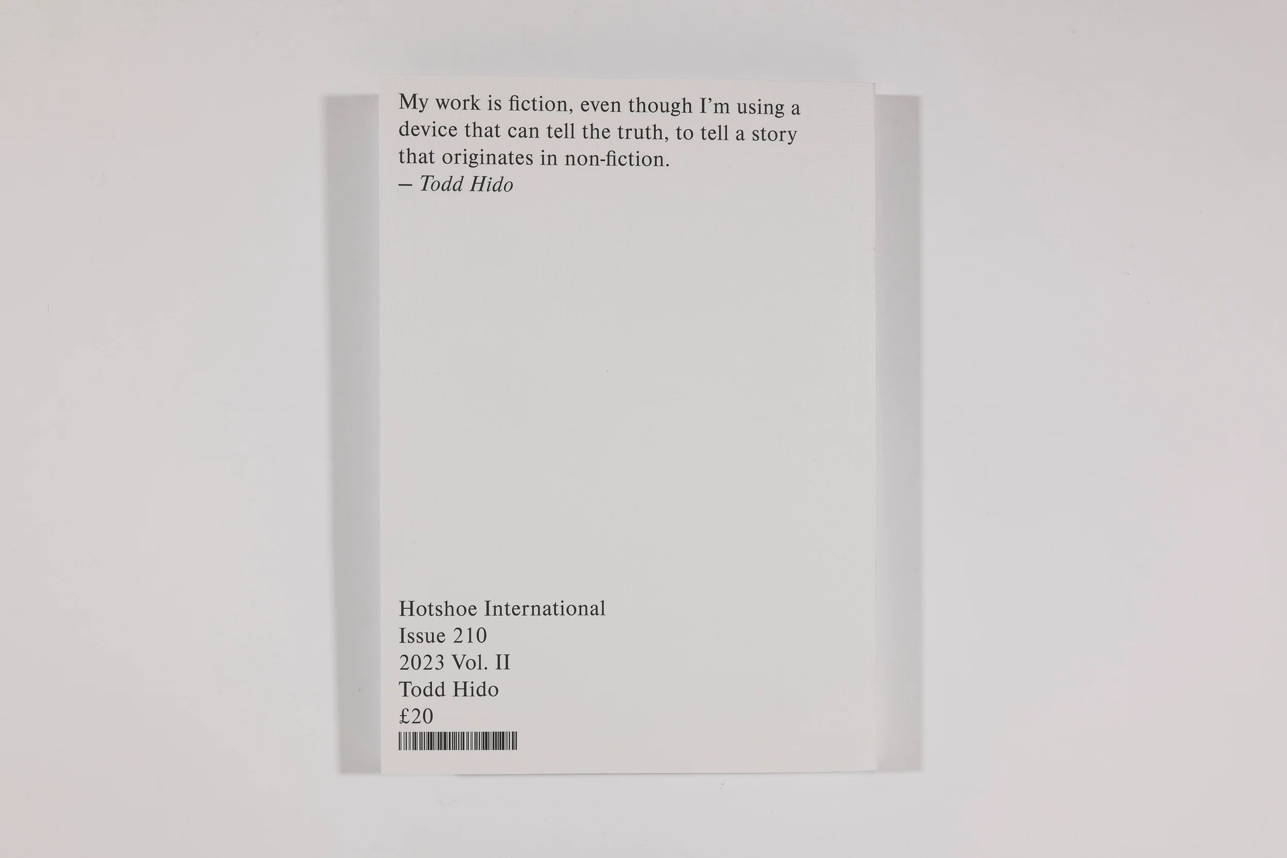 Hotshoe Magazine - Todd Hido - Image 7