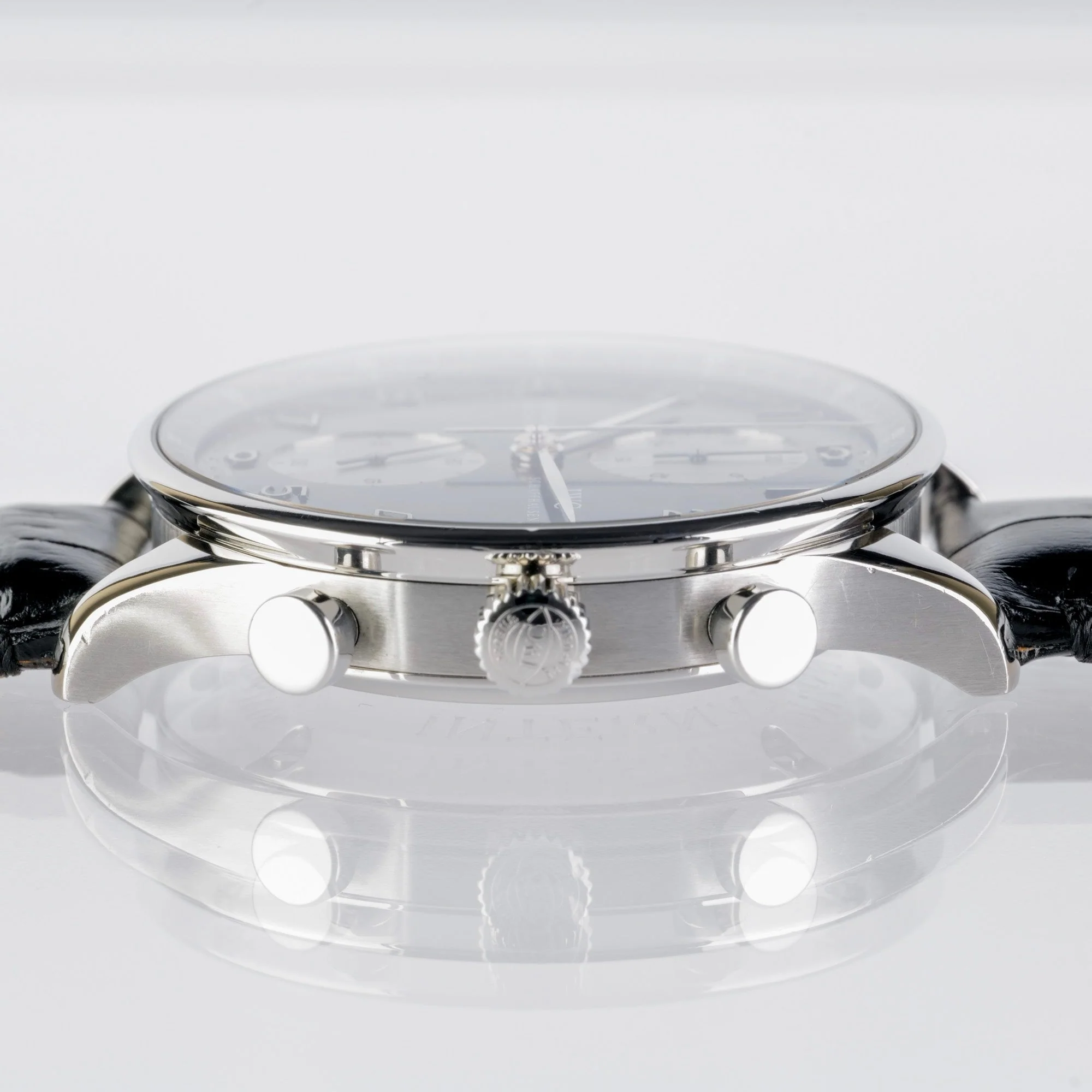 IWC Reverse Panda Portuguese Chronograph IW371404, Boxed 3087395 - Image 5