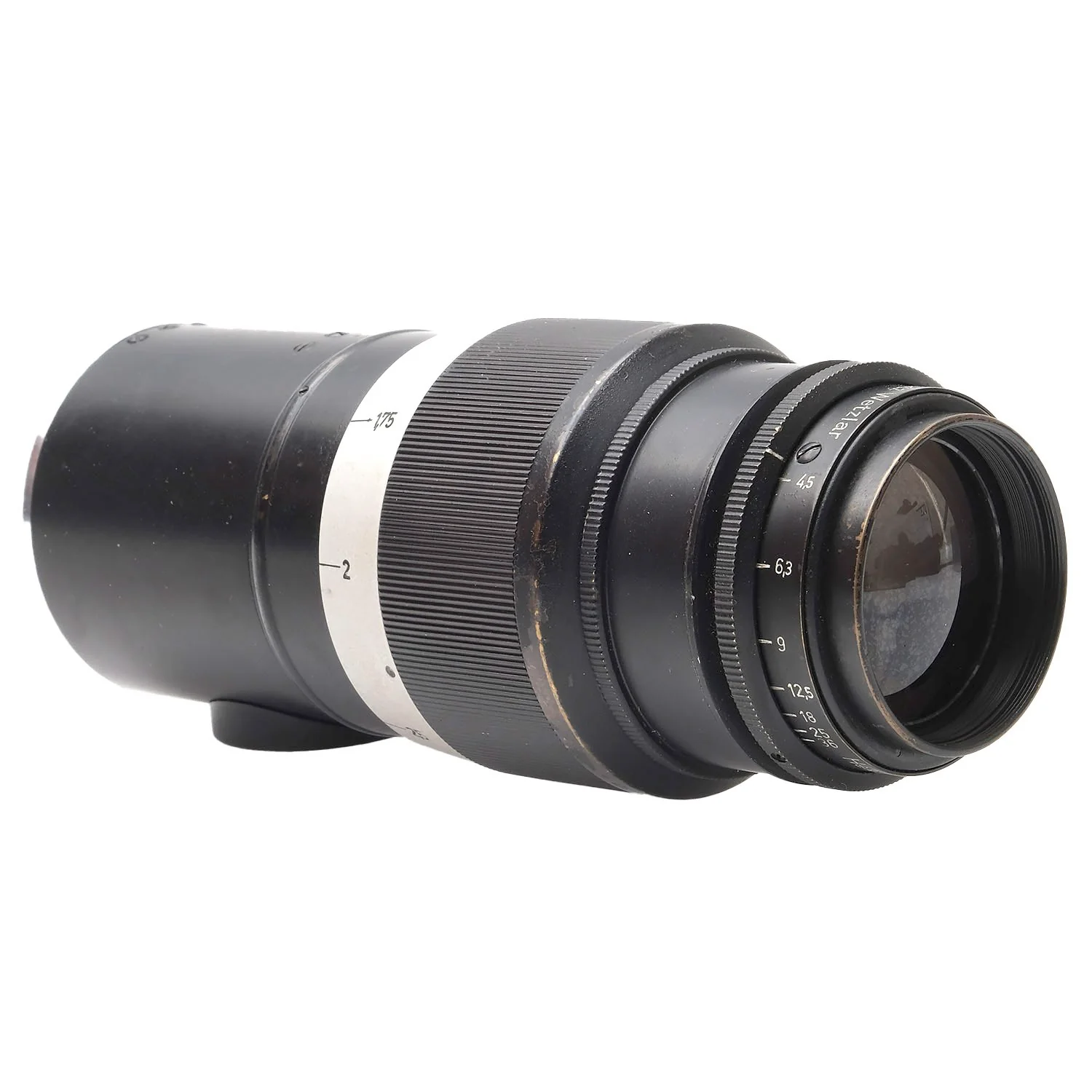 Leica 13.5cm f4.5 Hektor, Black, Wartime 608617 - Image 4