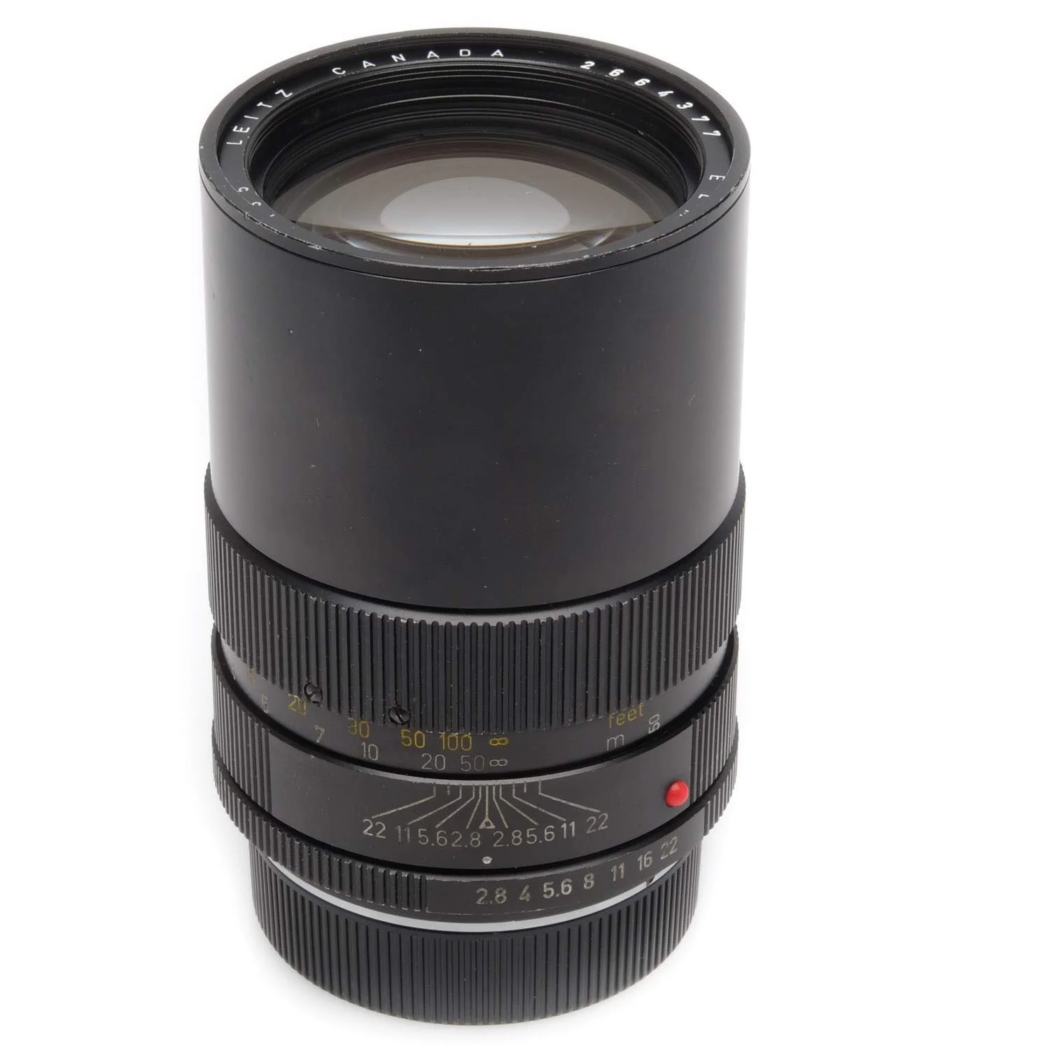 Leica 135mm f2.8 Elmarit-R 2-Cam cleaning marks 2664377 - Image 18