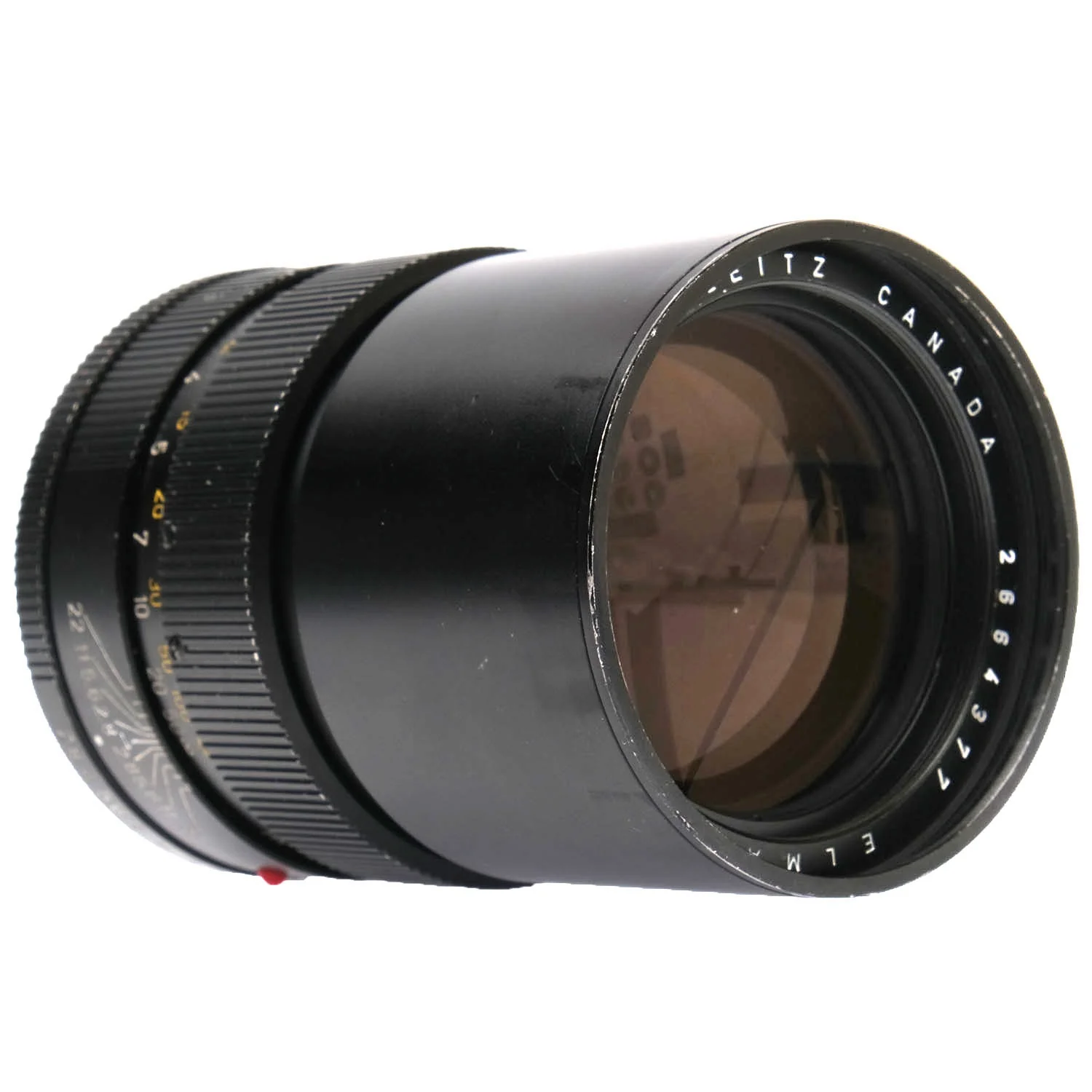 Leica 135mm f2.8 Elmarit-R 2-Cam cleaning marks 2664377 - Image 3