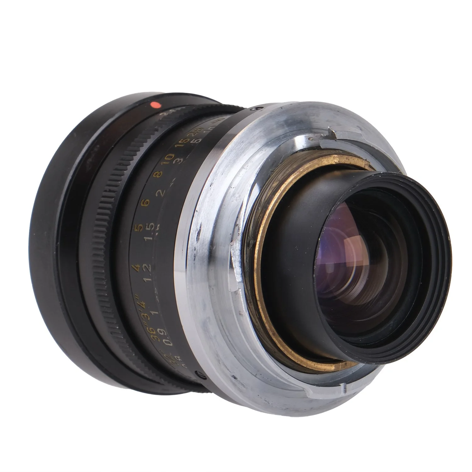 Leica 28mm f2.8 Elmarit V1 Yellow Scale, Shade, Finder 2297823 - Image 6
