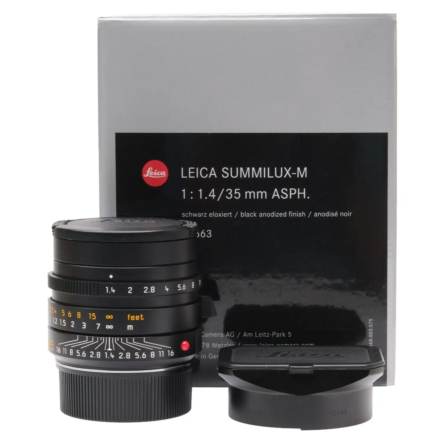 Leica 35mm f1.4 Summilux-M Asph II, Boxed 4823338 - Image 8