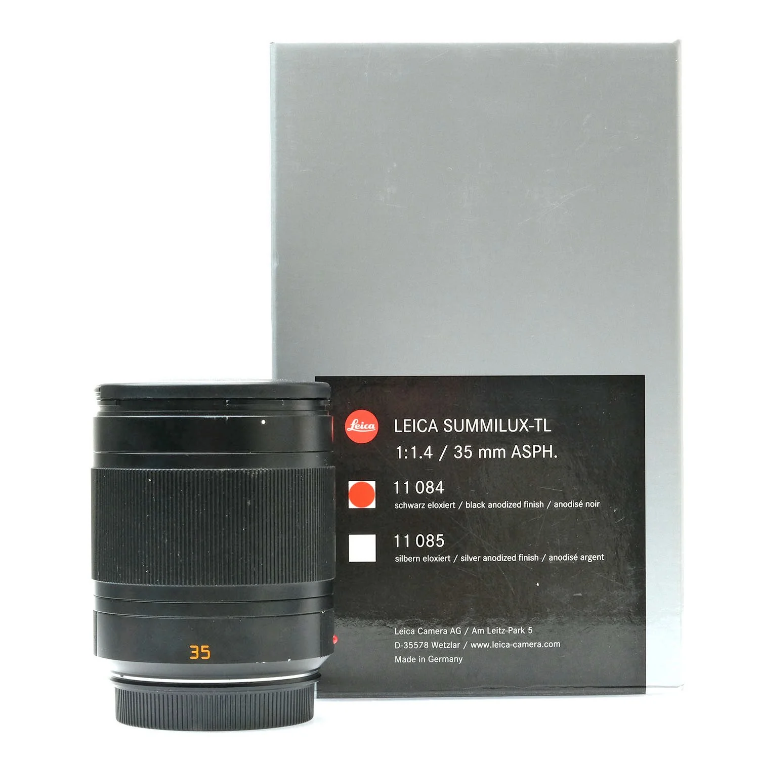 Leica 35mm f1.4 Summilux-TL, Black, Boxed 4592969 - Image 8