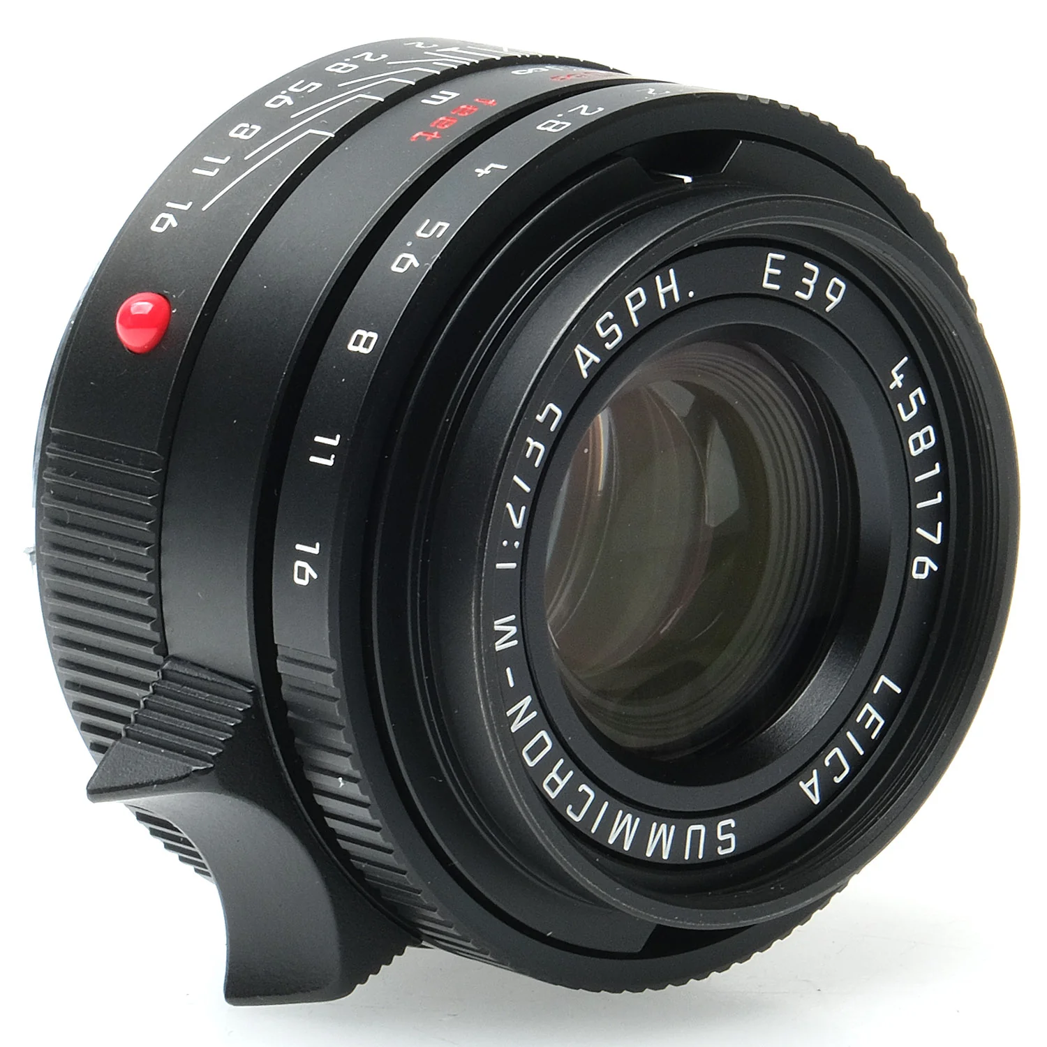 Leica 35mm f2 Asph Black Chrome, Boxed 4581176 - Image 8