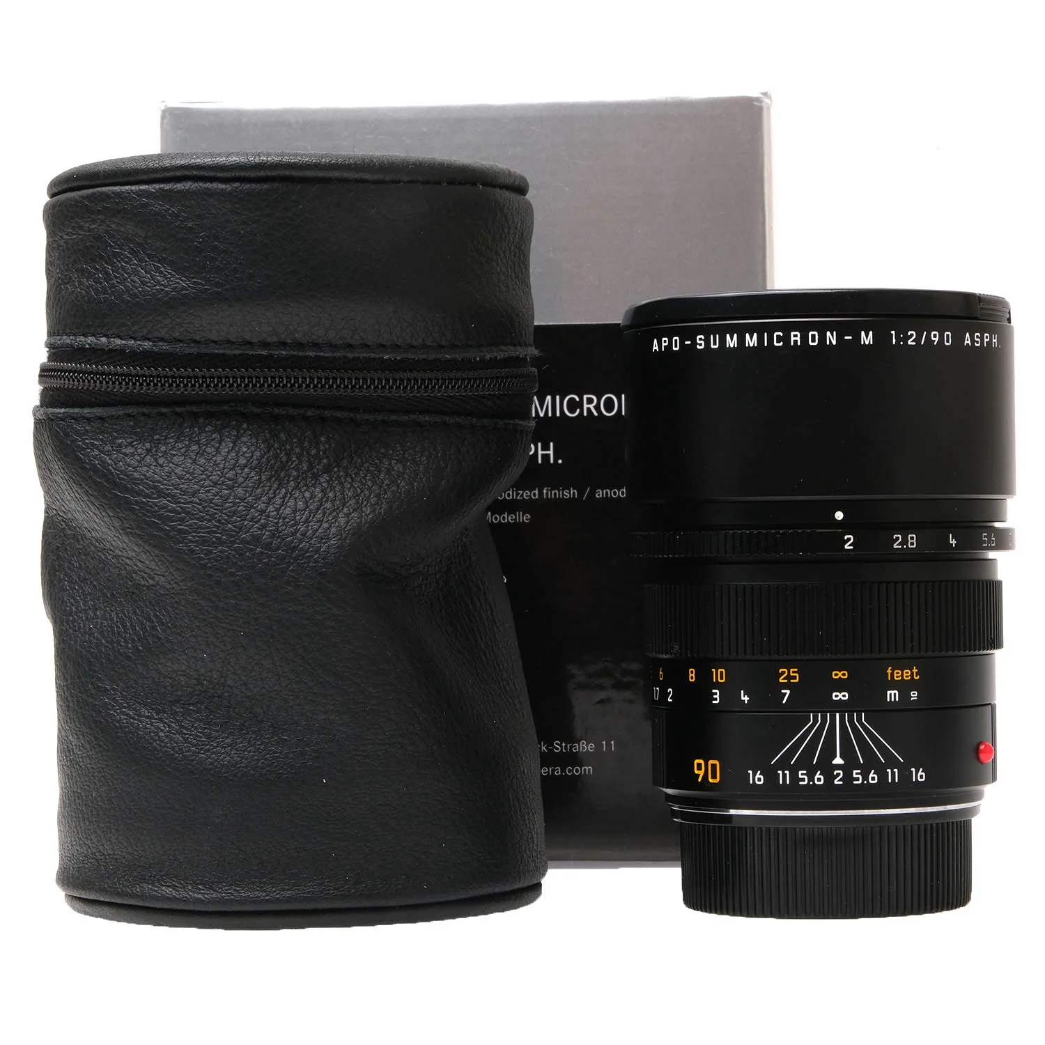 Leica 90mm f2 Apo-Summicron-M, Boxed 4219826 - Image 8