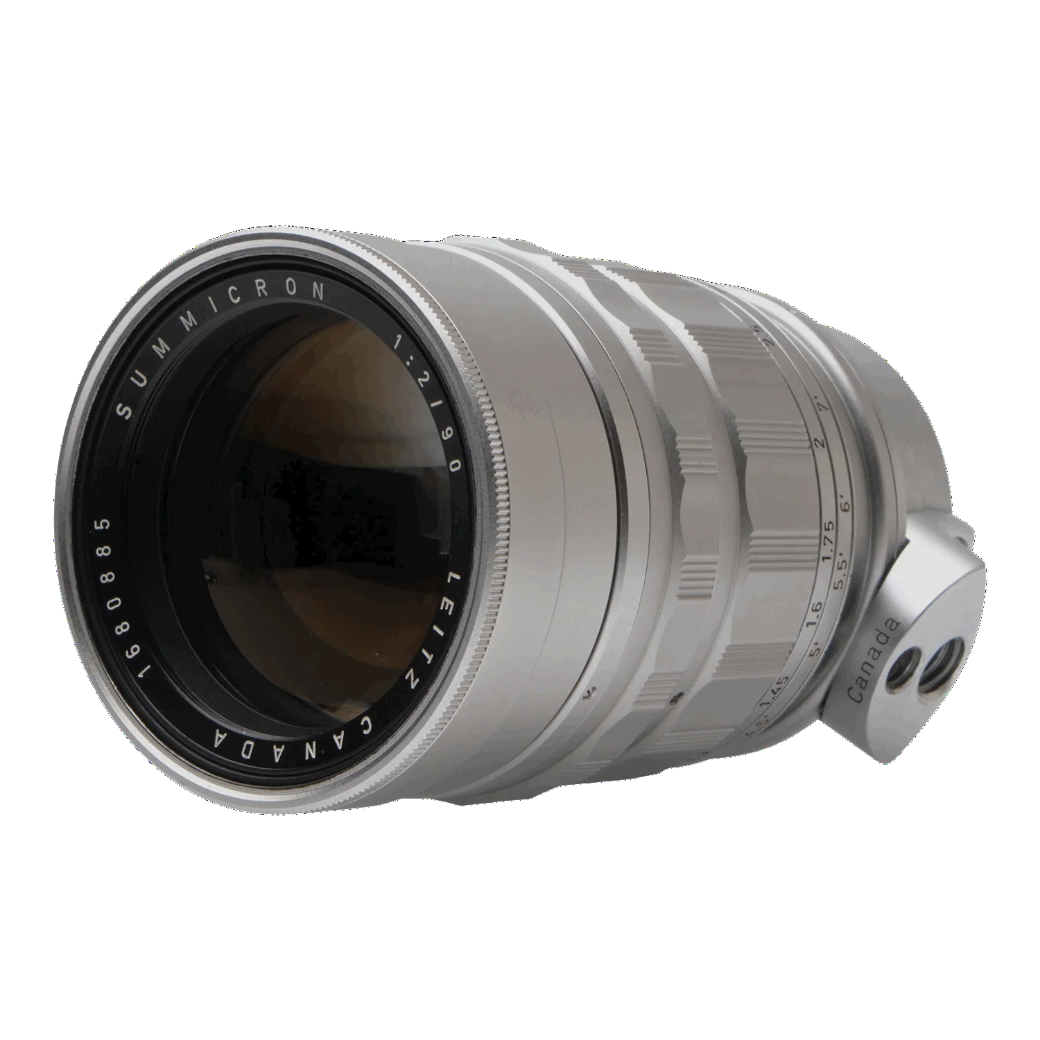 Leica 90mm f2 Summicron Silver Boxed,1680885 - Image 4