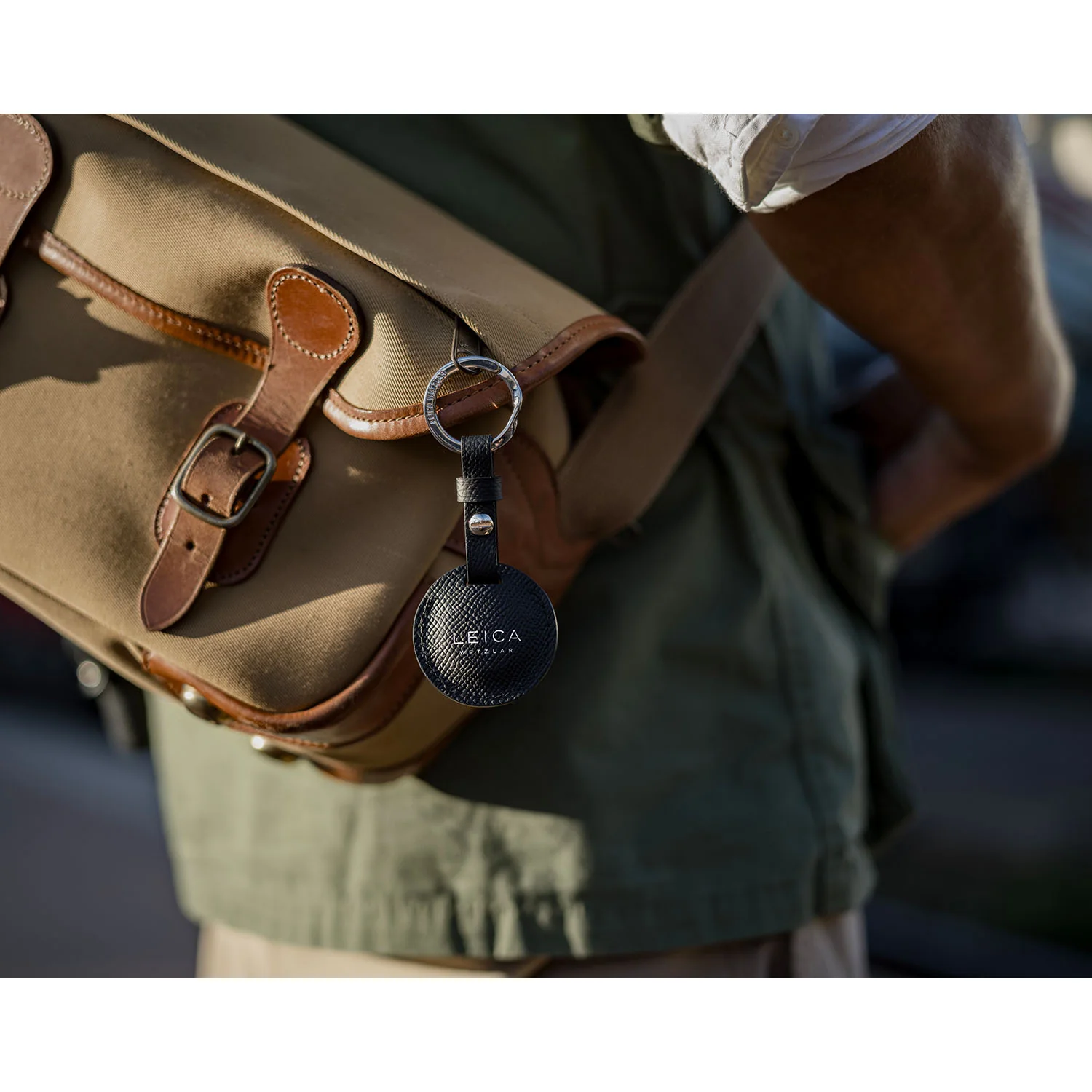 Leica Case for AirTag, leather, black - Image 2