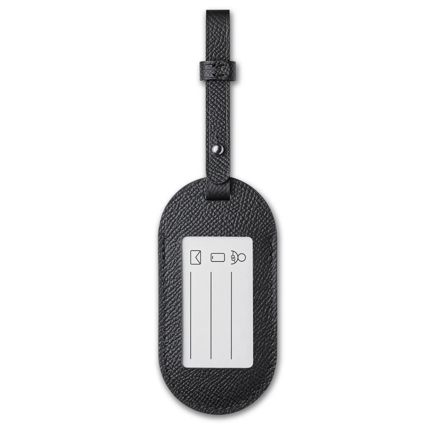 Leica Luggage Tag, leather, black - Image 2