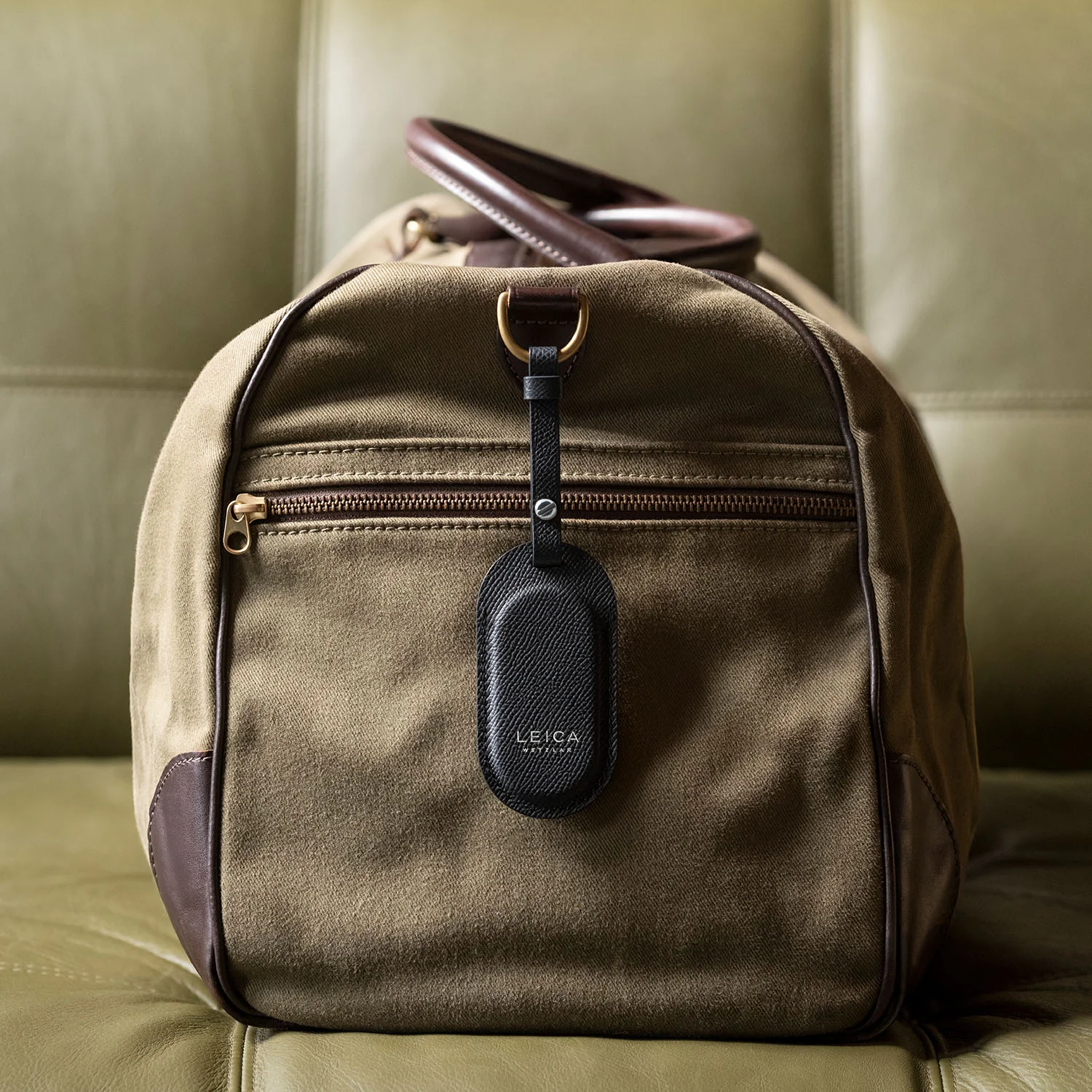 Leica Luggage Tag, leather, black - Image 3