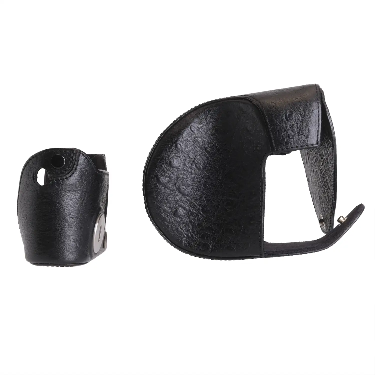 Leica M Eveready Case, Black Ostrich (9) - Image 4