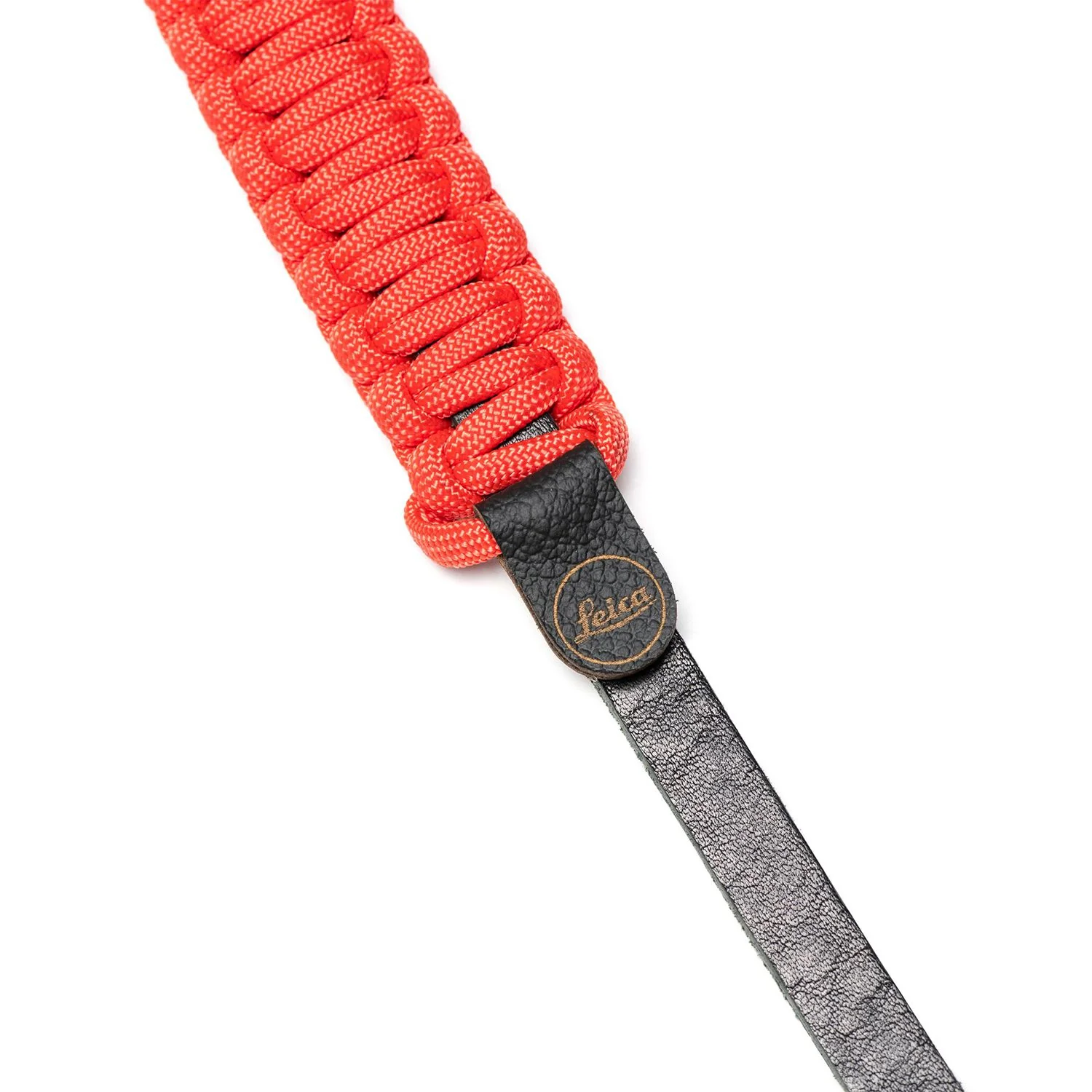 Leica Paracord Strap COOPH, black/red, 100 cm - Image 3