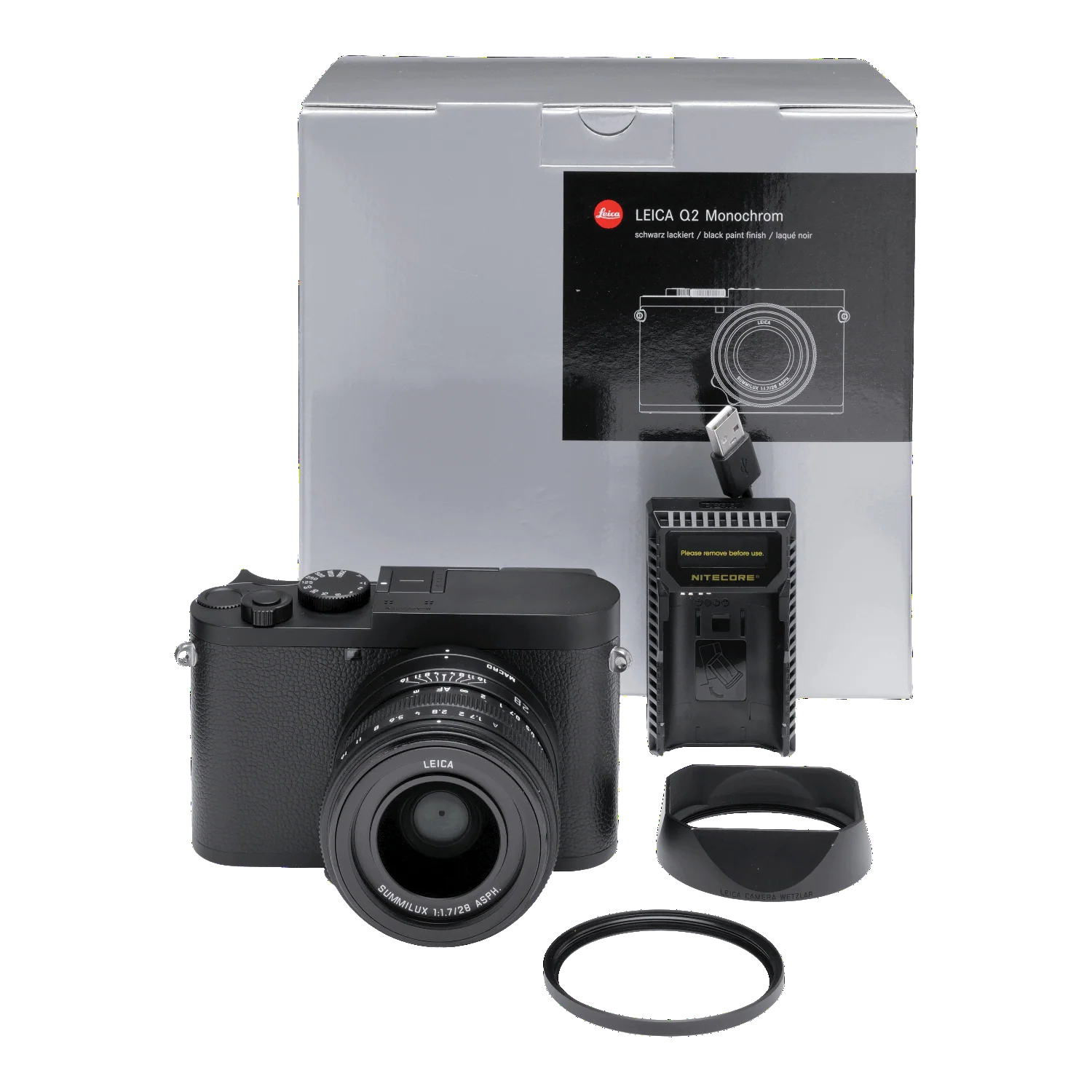 Leica Q2 Mononchrom, Case and Thumbgrip 5600973 - Image 14