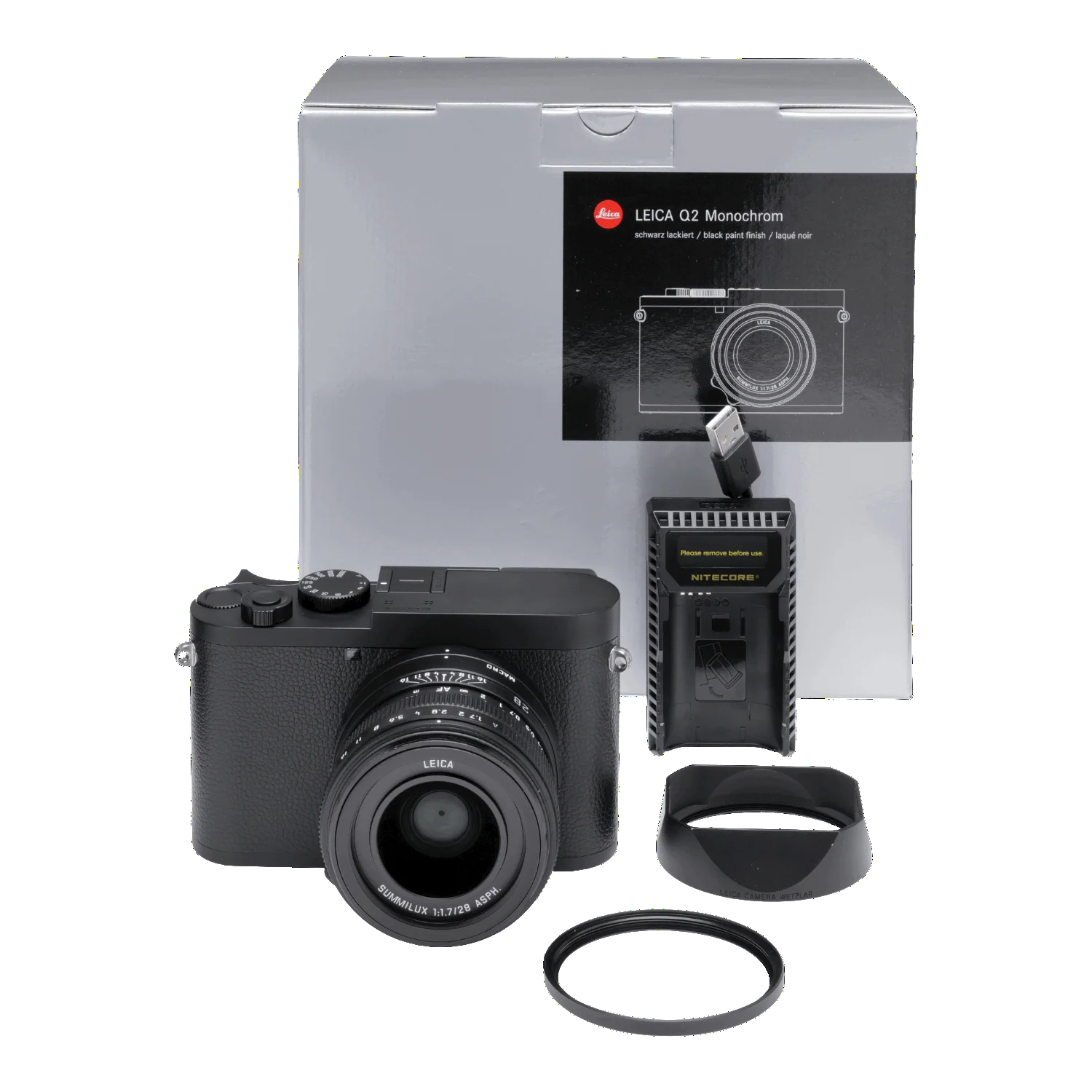 Leica Q2 Mononchrom, Case and Thumbgrip 5600973 - Image 7