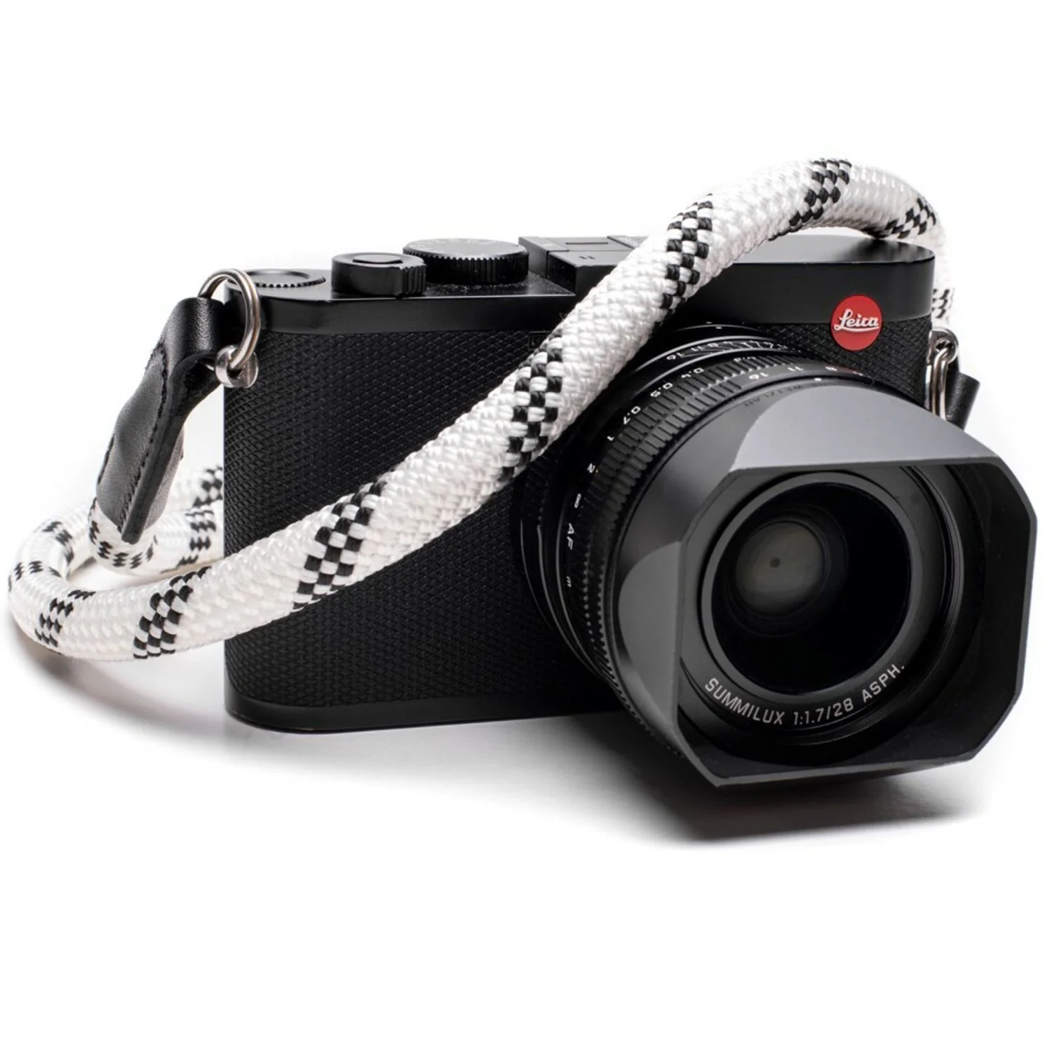 Leica Rope Strap - White and Black - Ring - 100cm - Image 2